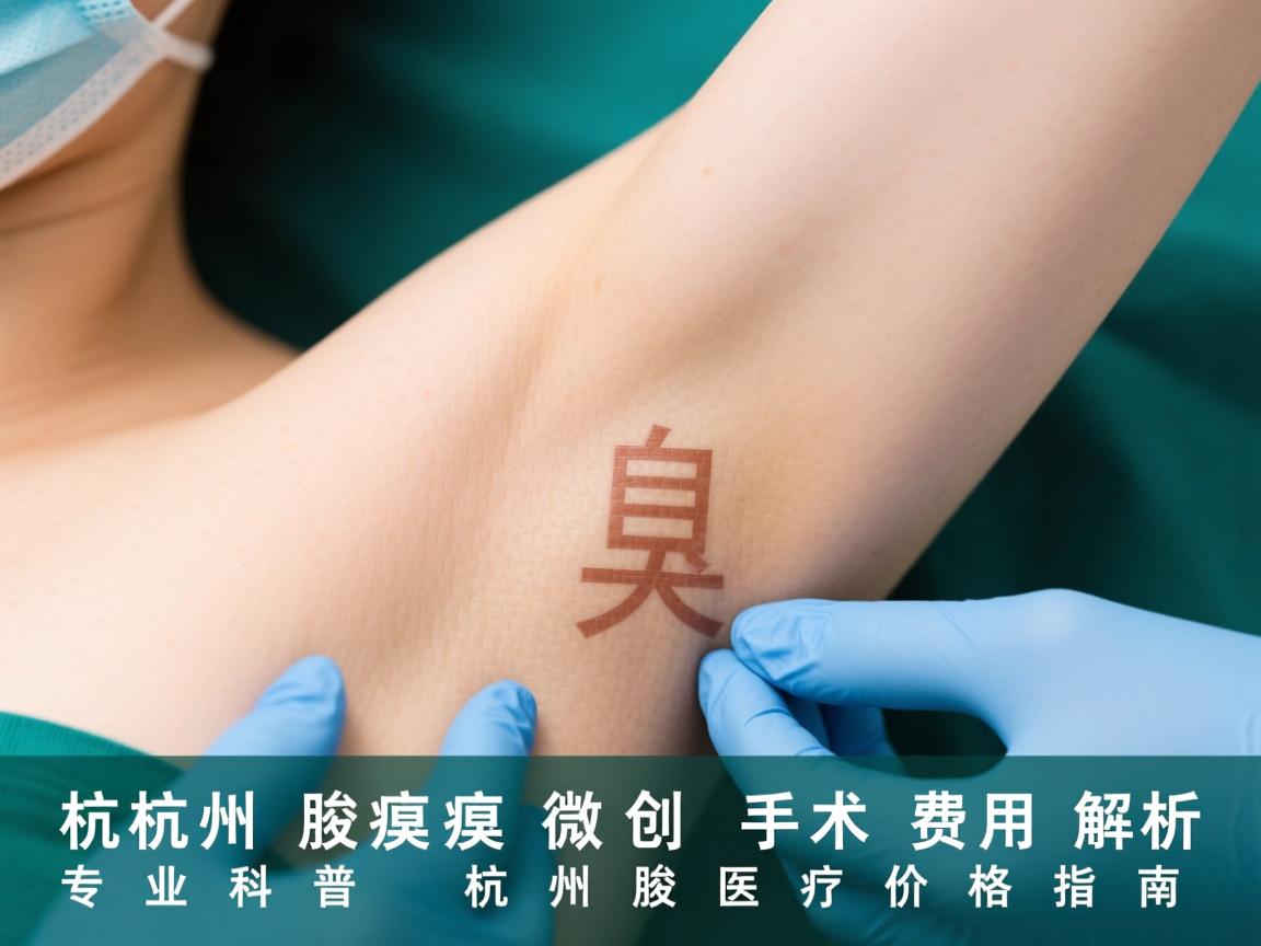 杭州腋臭微创手术费用解析，专业科普杭州腋臭医疗价格指南