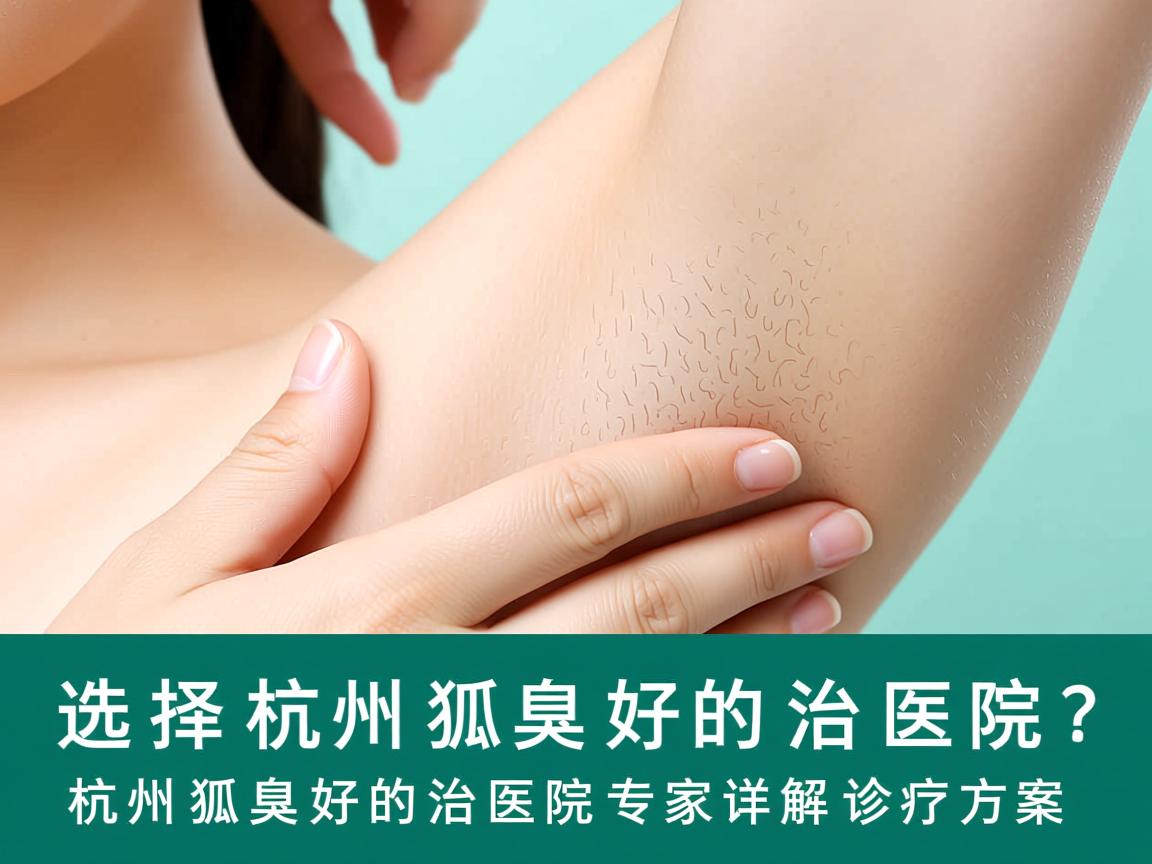 选择杭州狐臭好的治医院？杭州狐臭好的治医院专家详解诊疗方案