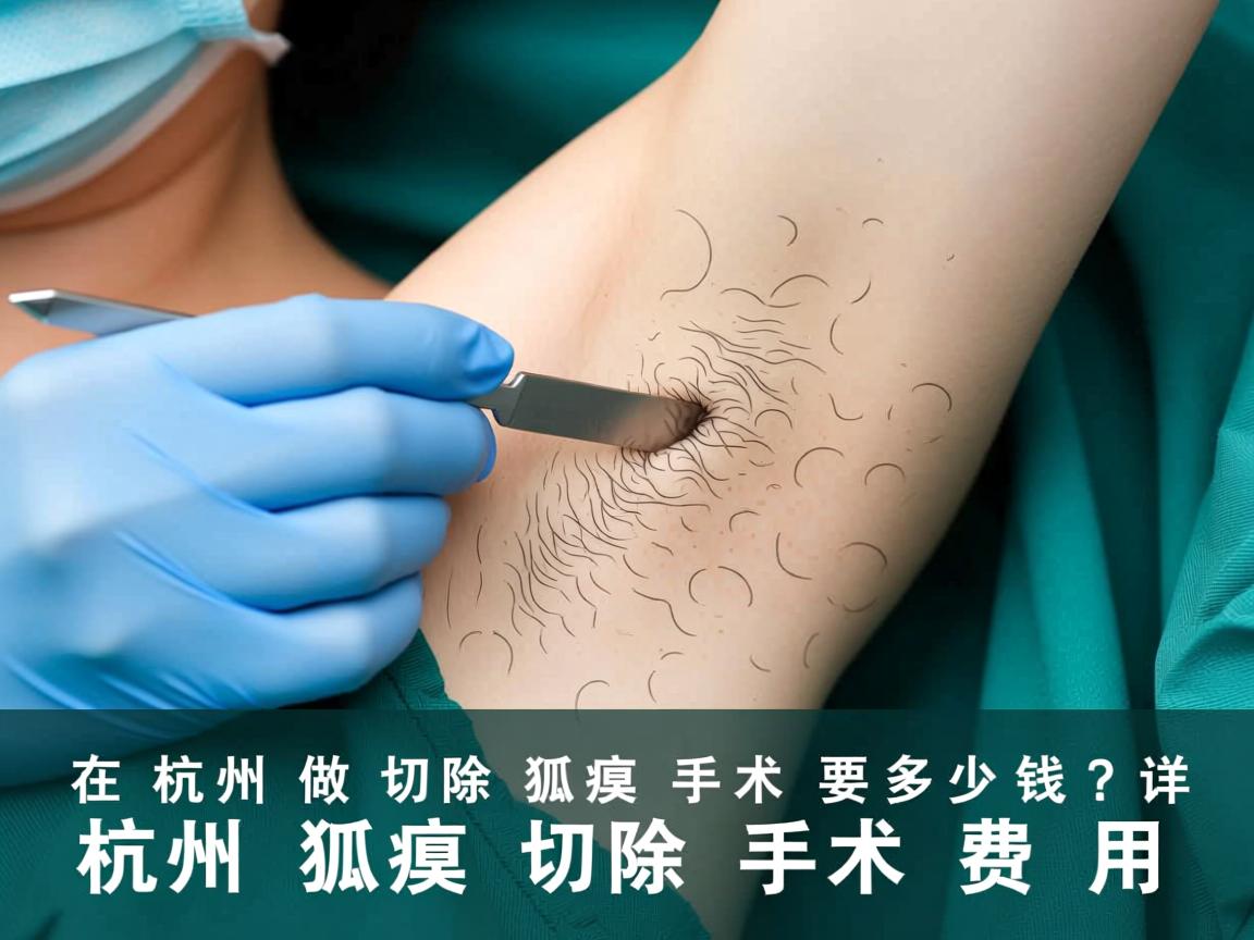 在杭州做切除狐臭手术要多少钱？详解杭州狐臭切除手术费用