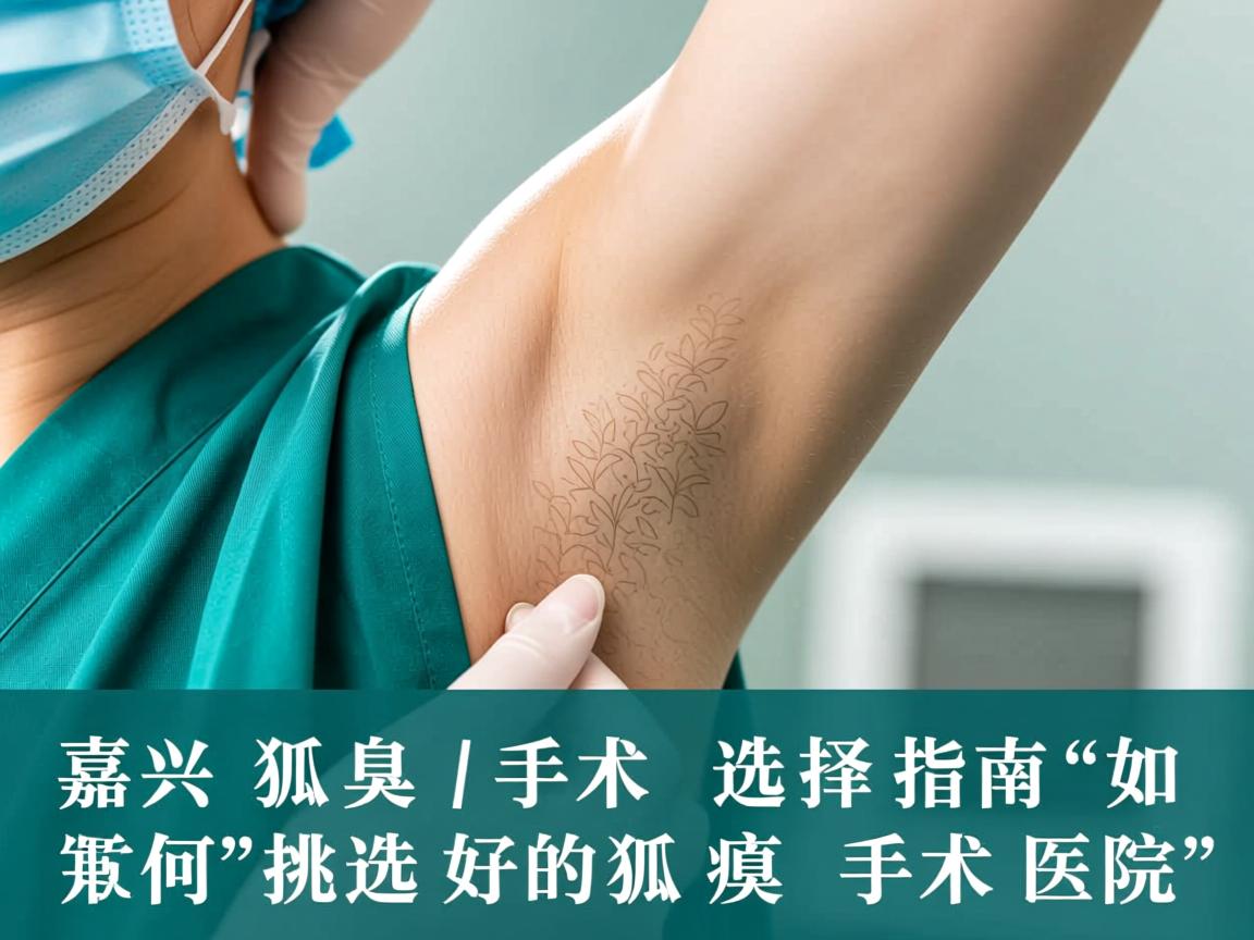嘉兴狐臭手术选择指南，如何挑选好的狐臭手术医院