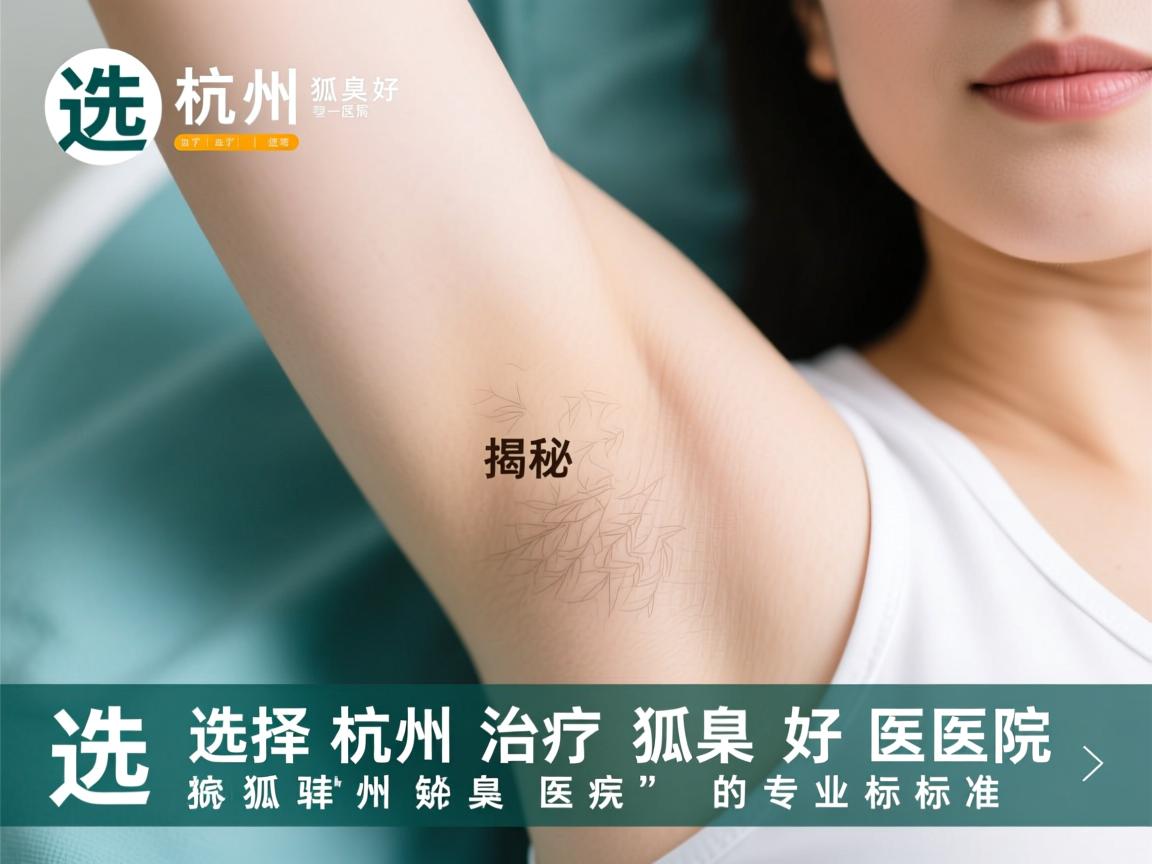 选择杭州治疗狐臭好医院，揭秘杭州狐臭医院的专业标准
