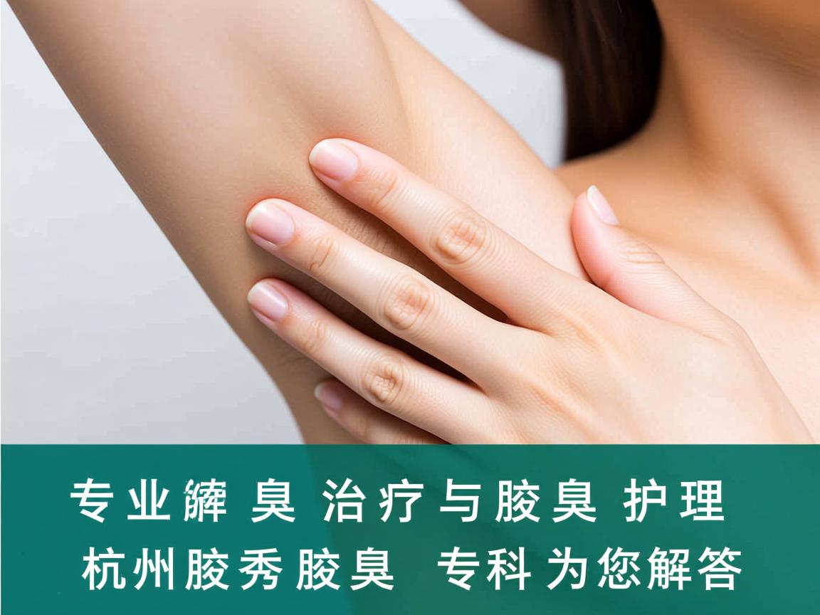 专业解读腋臭治疗与腋臭护理，杭州腋秀腋臭专科为您解答