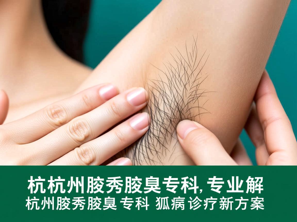 杭州腋秀腋臭专科，专业解析杭州腋秀腋臭专科的狐臭诊疗新方案