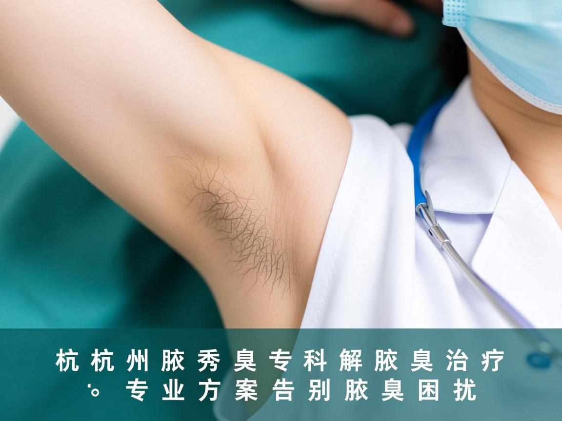 杭州腋秀腋臭专科解析腋臭治疗，专业方案告别腋臭困扰