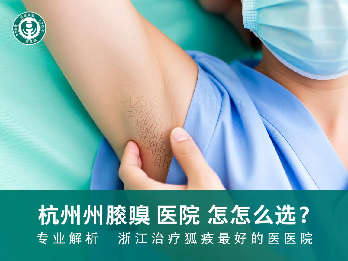 杭州腋臭医院怎么选？专业解析浙江治疗狐臭最好的医院