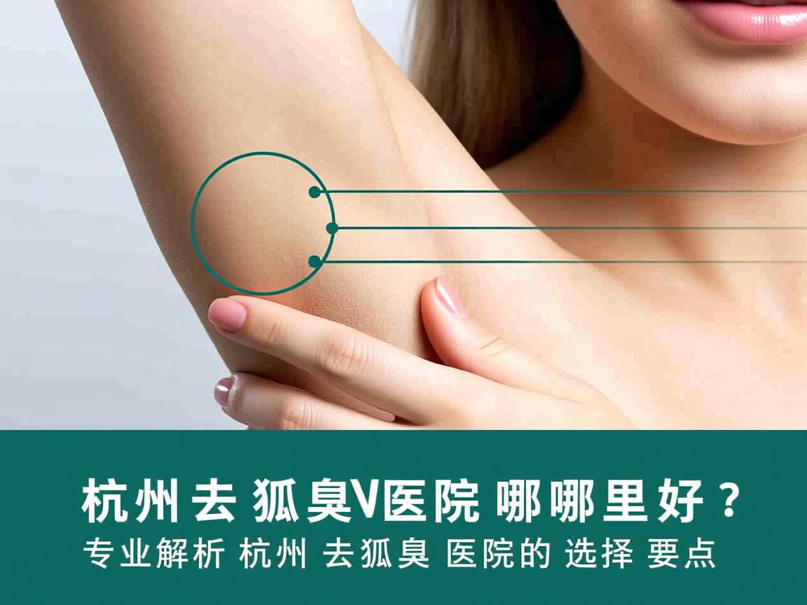 杭州去狐臭医院哪里好？专业解析杭州去狐臭医院的选择要点