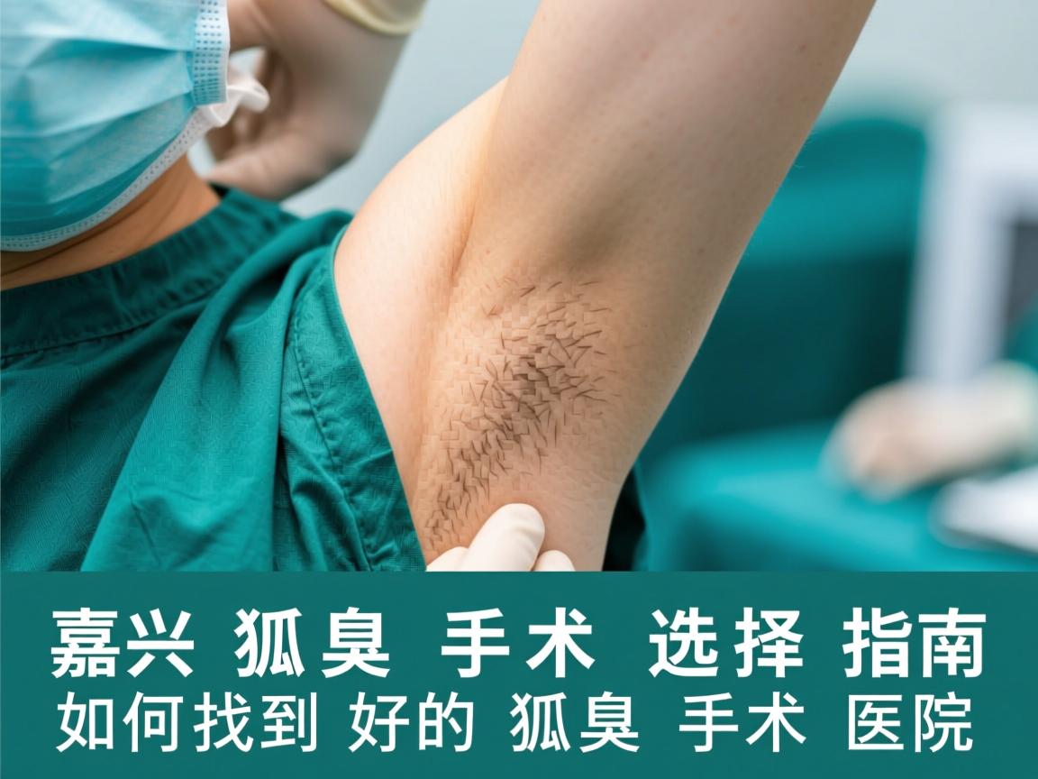 嘉兴狐臭手术选择指南，如何找到好的狐臭手术医院
