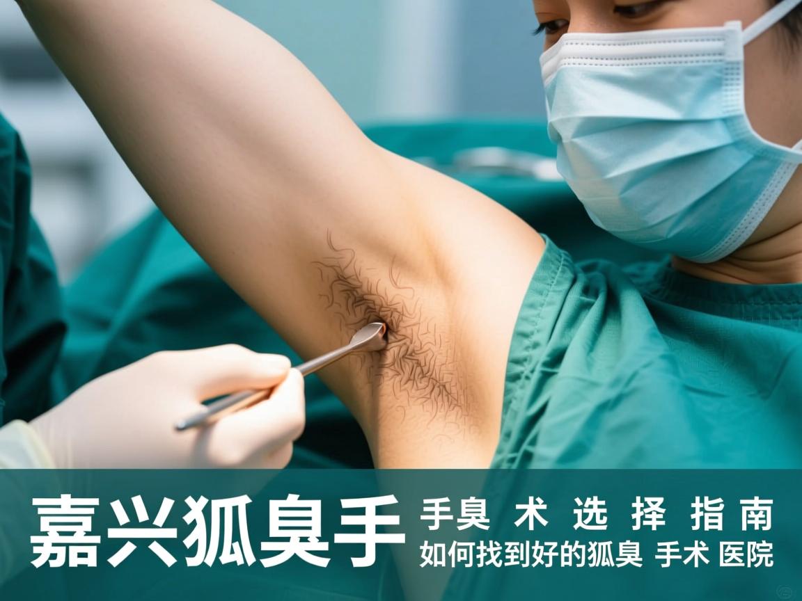 嘉兴狐臭手术选择指南，如何找到好的狐臭手术医院