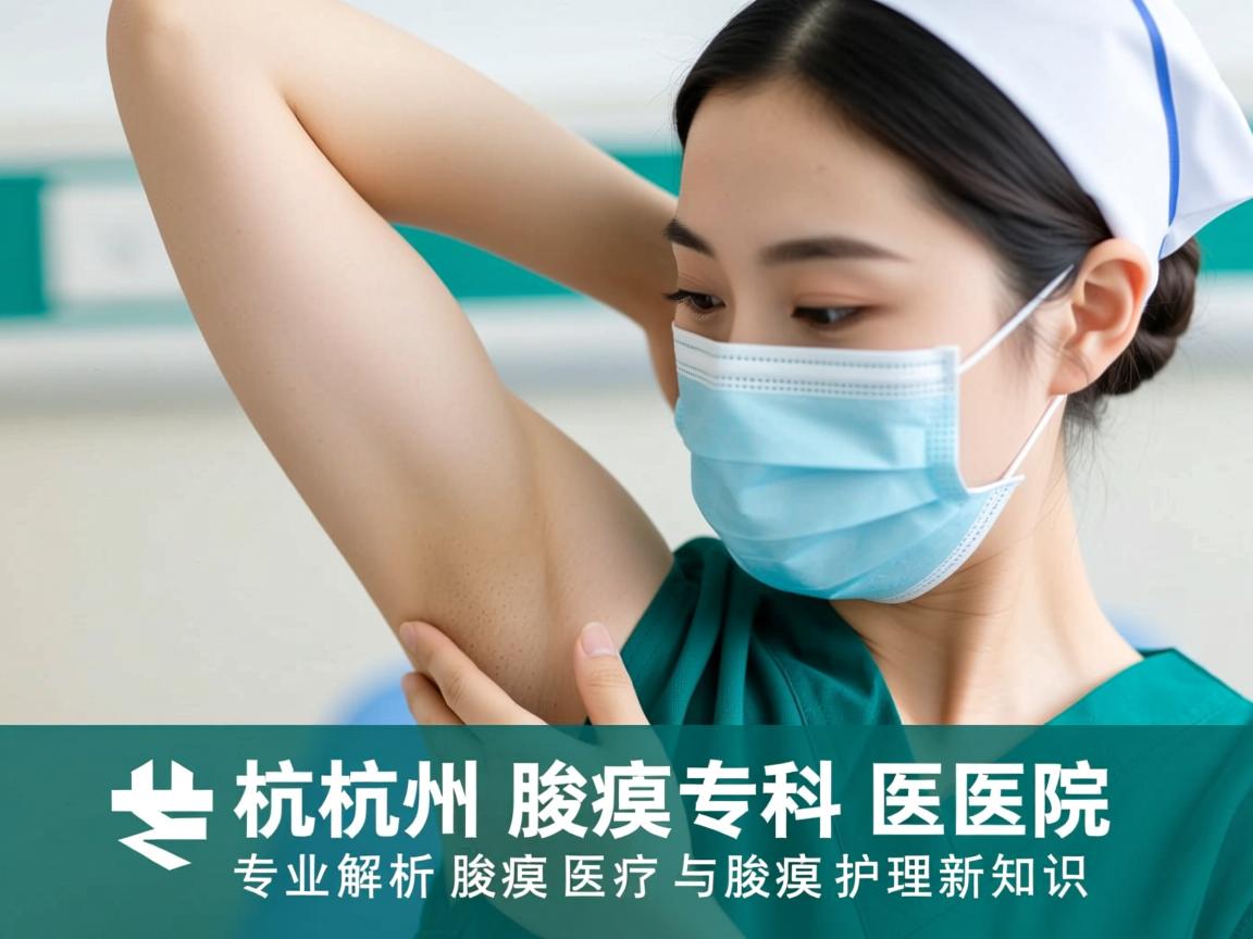 杭州腋臭专科医院，专业解析腋臭医疗与腋臭护理新知识