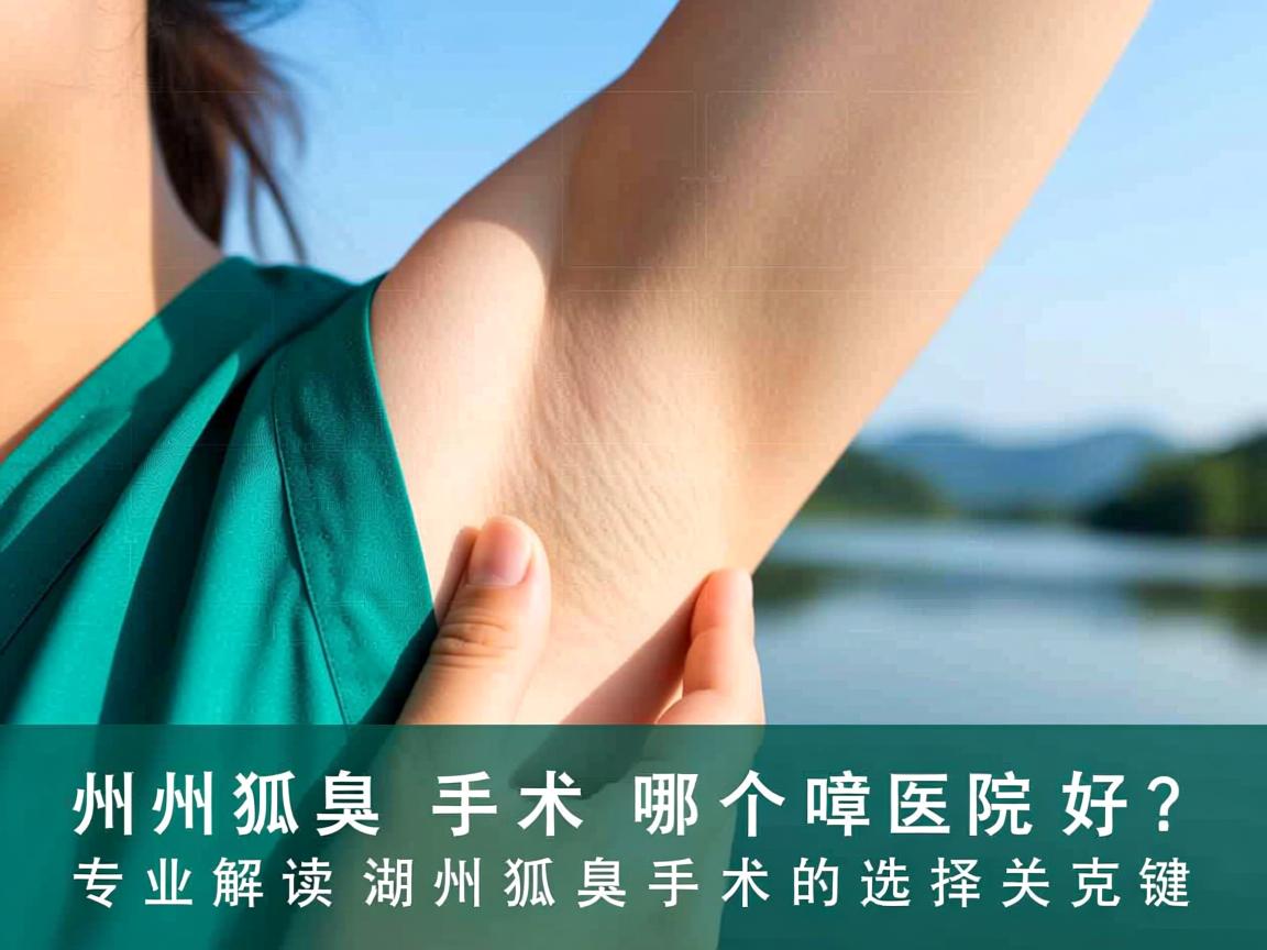 湖州狐臭手术哪个医院好？专业解读湖州狐臭手术的选择关键