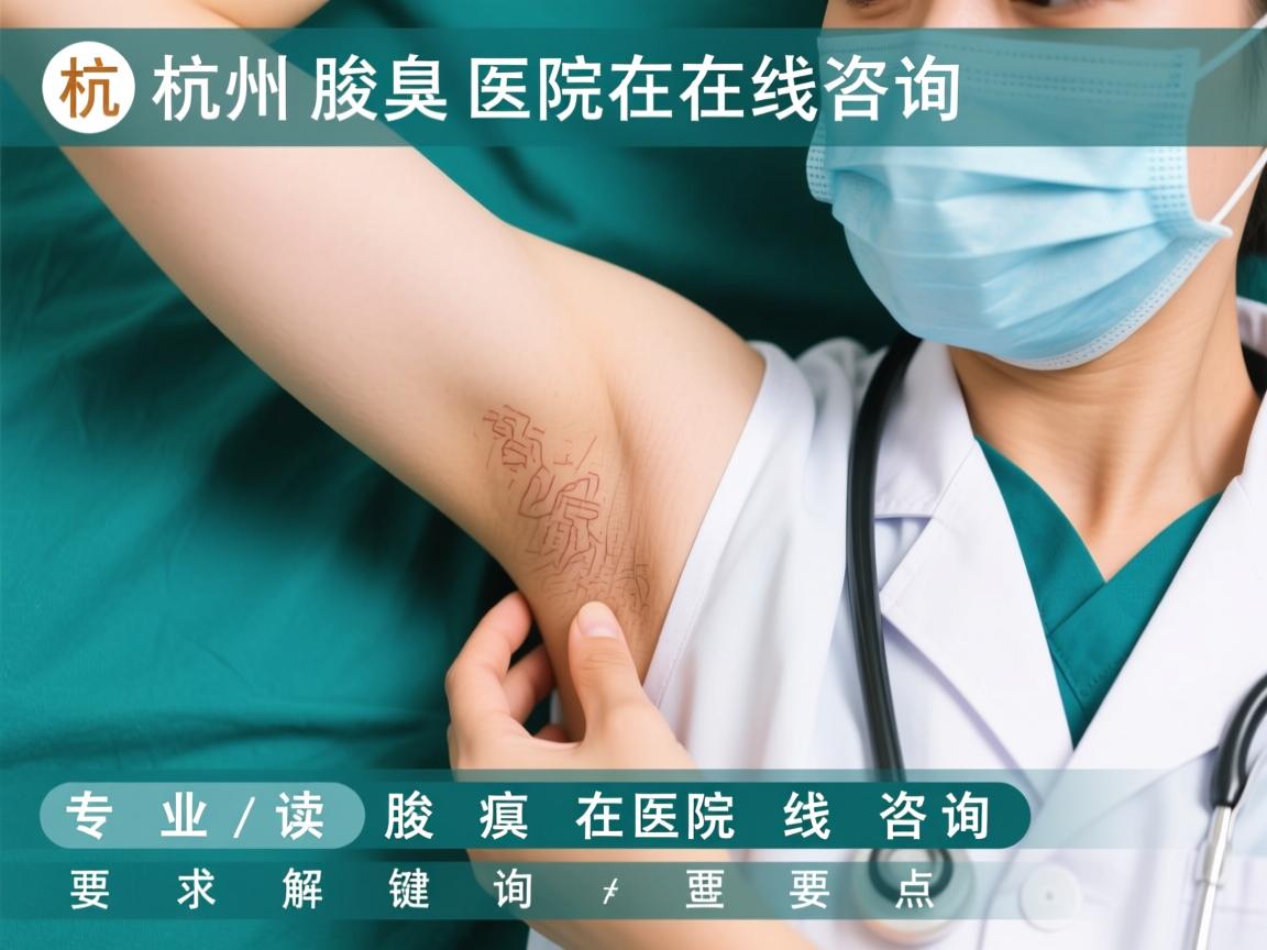 杭州腋臭医院在线咨询，专业解读腋臭医院在线咨询的关键要点