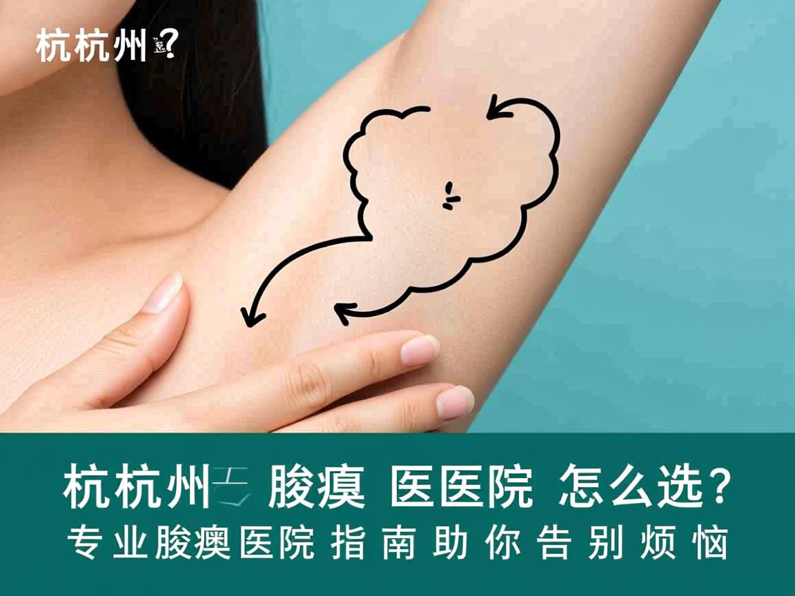 杭州腋臭医院怎么选？专业腋臭医院指南助你告别烦恼