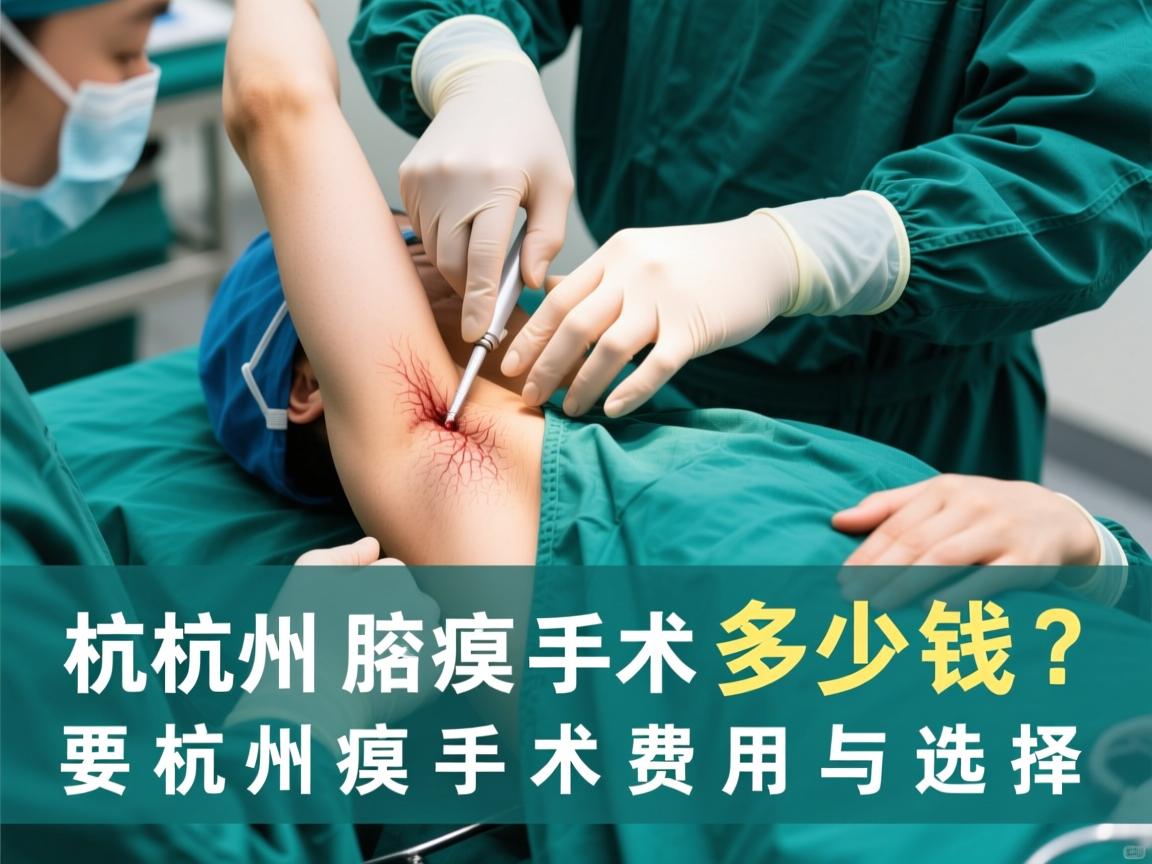 杭州腋臭手术多少钱？详解杭州腋臭手术费用与选择