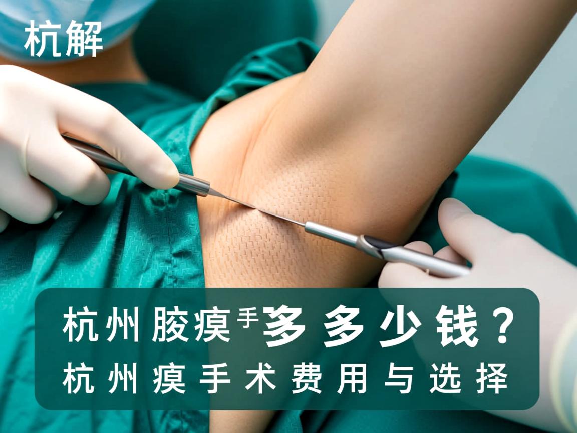 杭州腋臭手术多少钱？详解杭州腋臭手术费用与选择