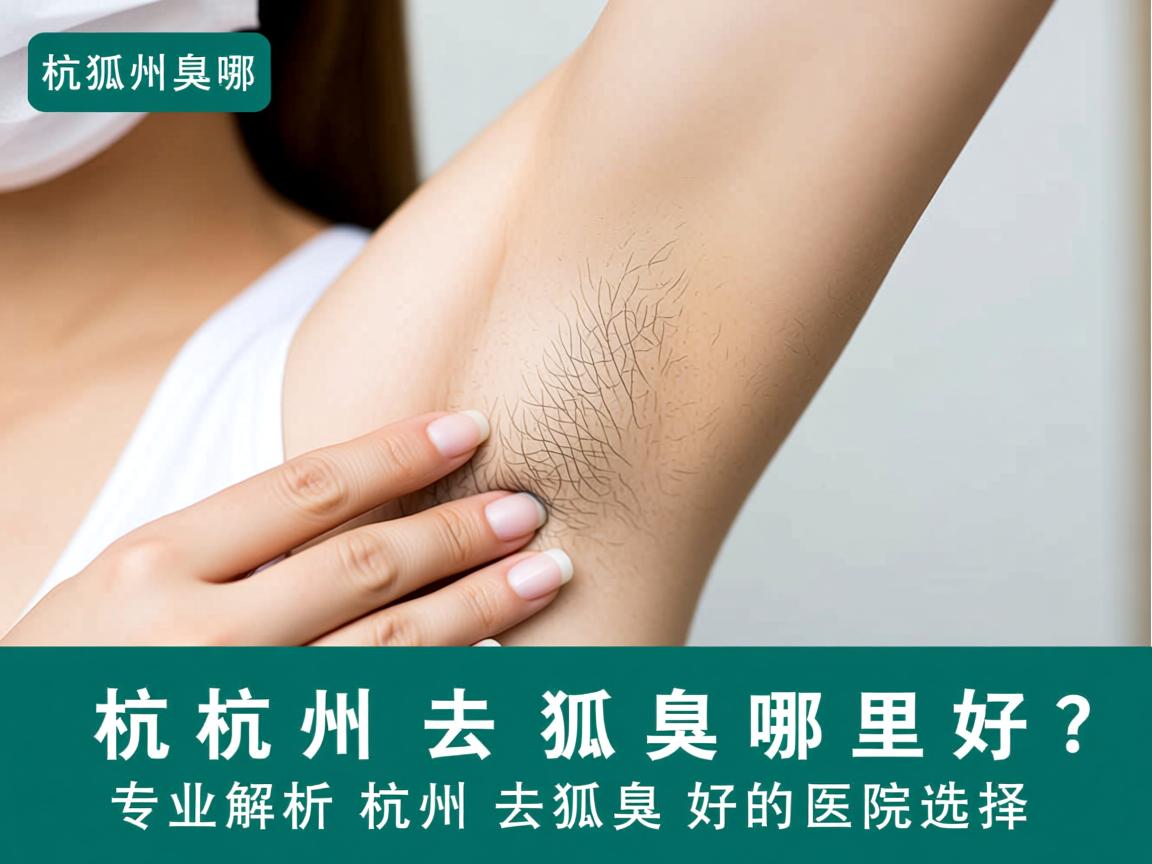 杭州去狐臭哪里好？专业解析杭州去狐臭好的医院选择