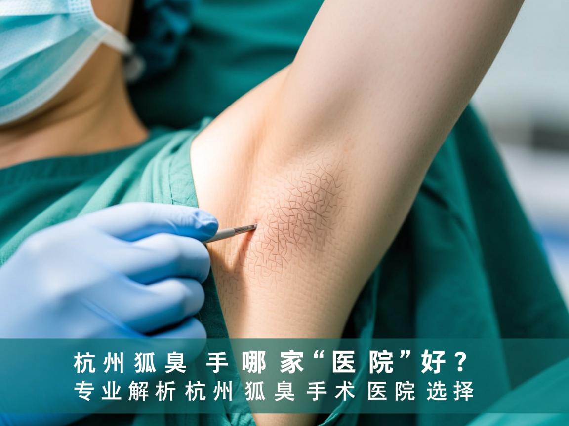 杭州狐臭手术哪家医院好?专业解析杭州狐臭手术医院选择 杭州狐臭手术哪家医院好?专业解析杭州狐臭手术医院选择