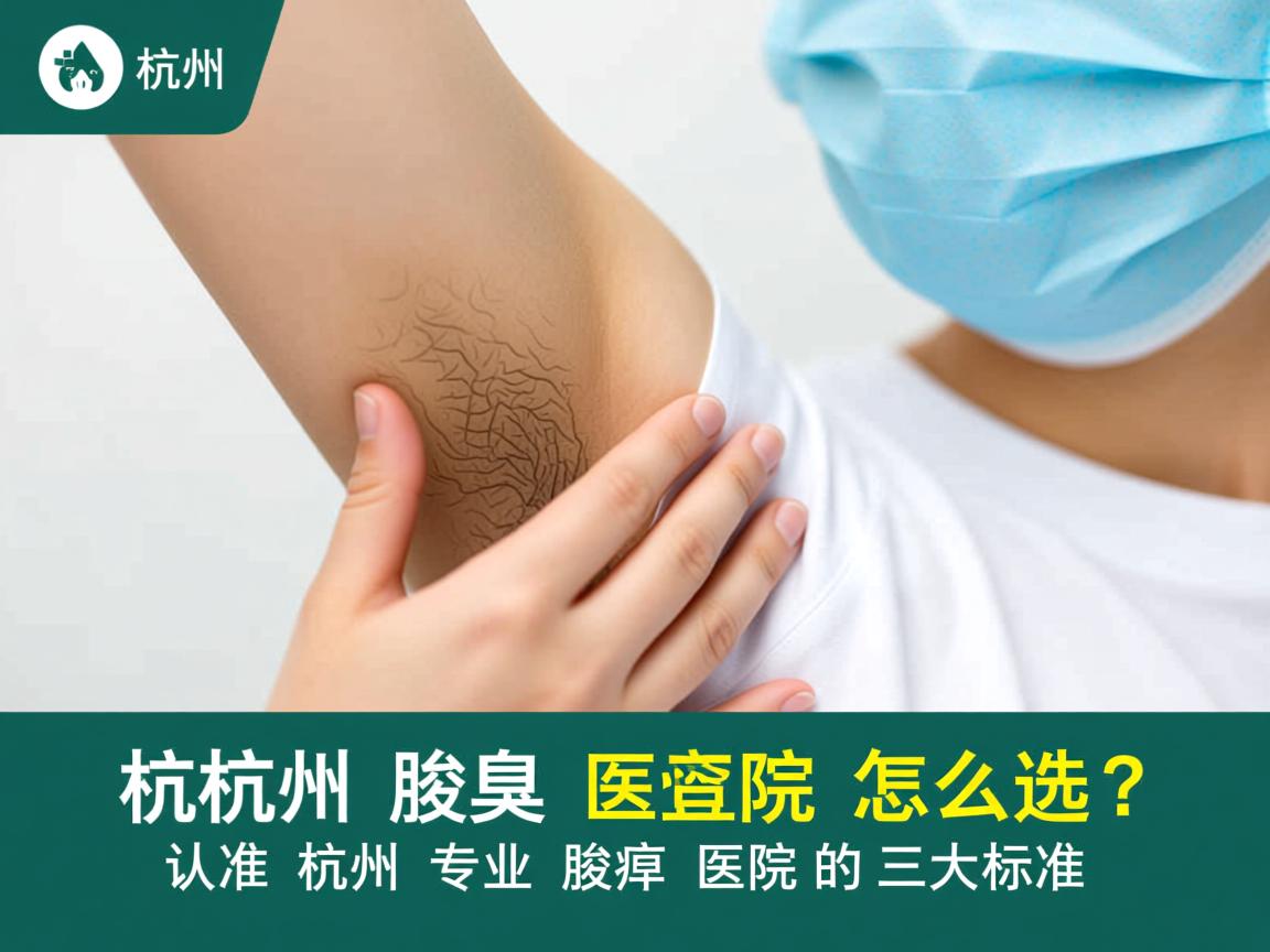 杭州腋臭医院怎么选?认准杭州专业腋臭医院的三大标准 杭州腋臭医院怎么选?认准杭州专业腋臭医院的三大标准