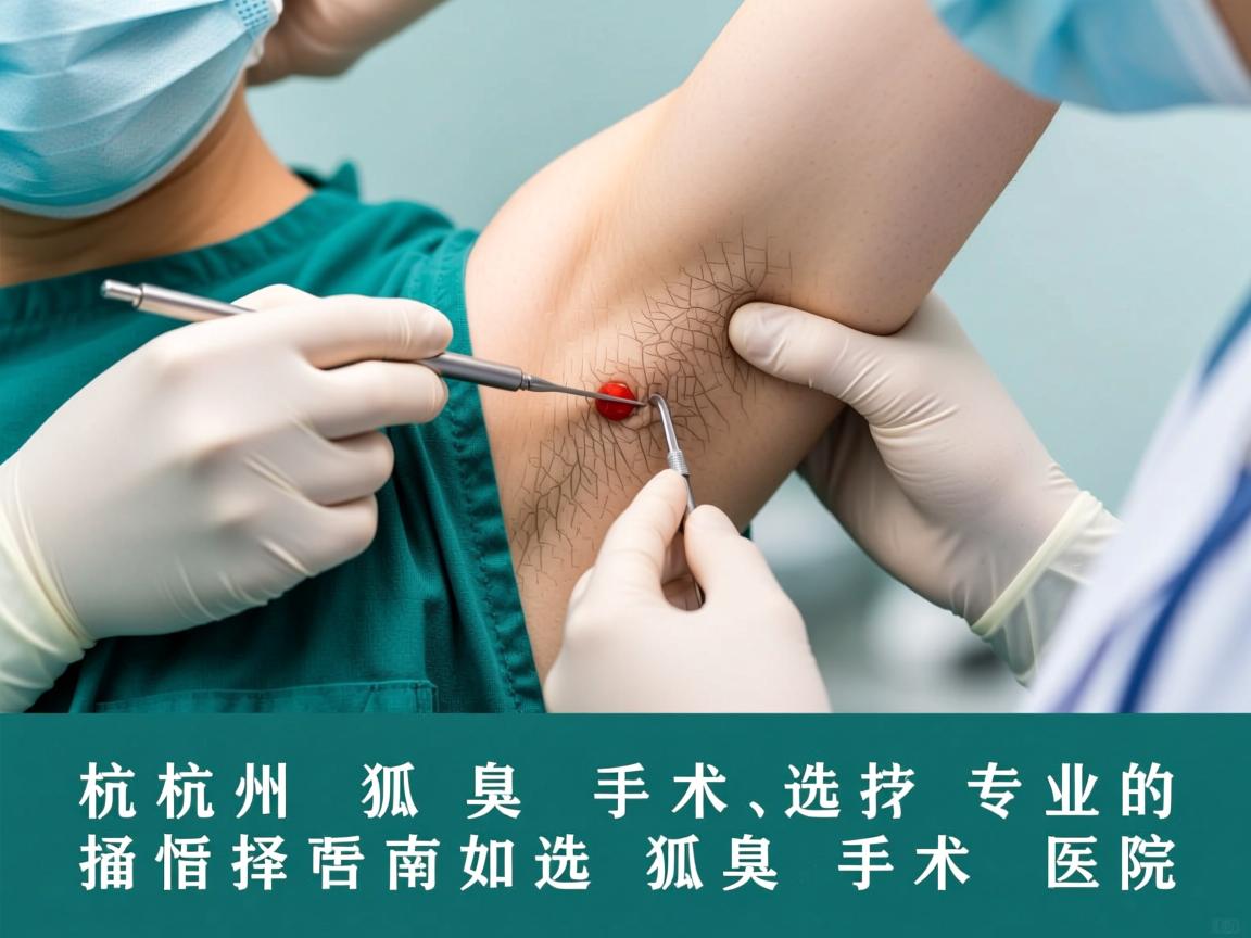 杭州狐臭手术选择指南,如何挑选专业的狐臭手术医院 杭州狐臭手术选择指南,如何挑选专业的狐臭手术医院