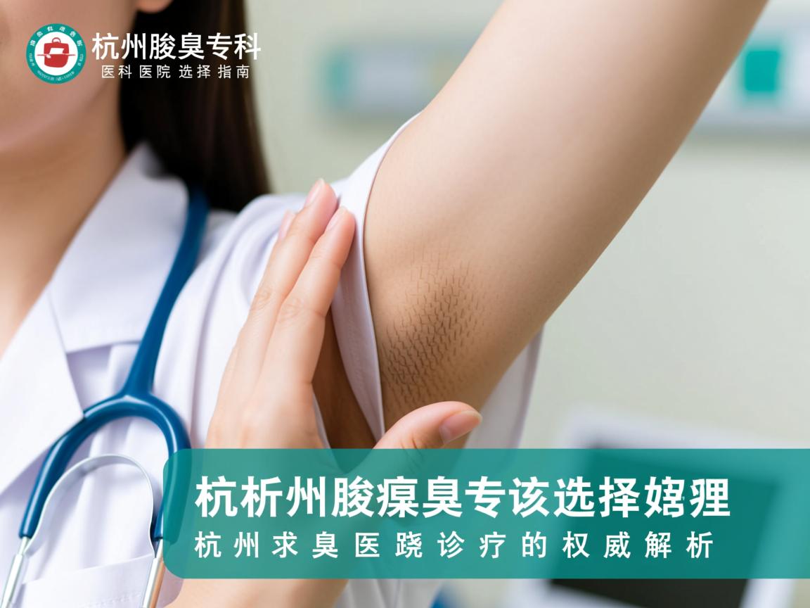 杭州腋臭专科医院选择指南,杭州腋臭诊疗的权威解析 杭州腋臭专科医院选择指南,杭州腋臭诊疗的权威解析