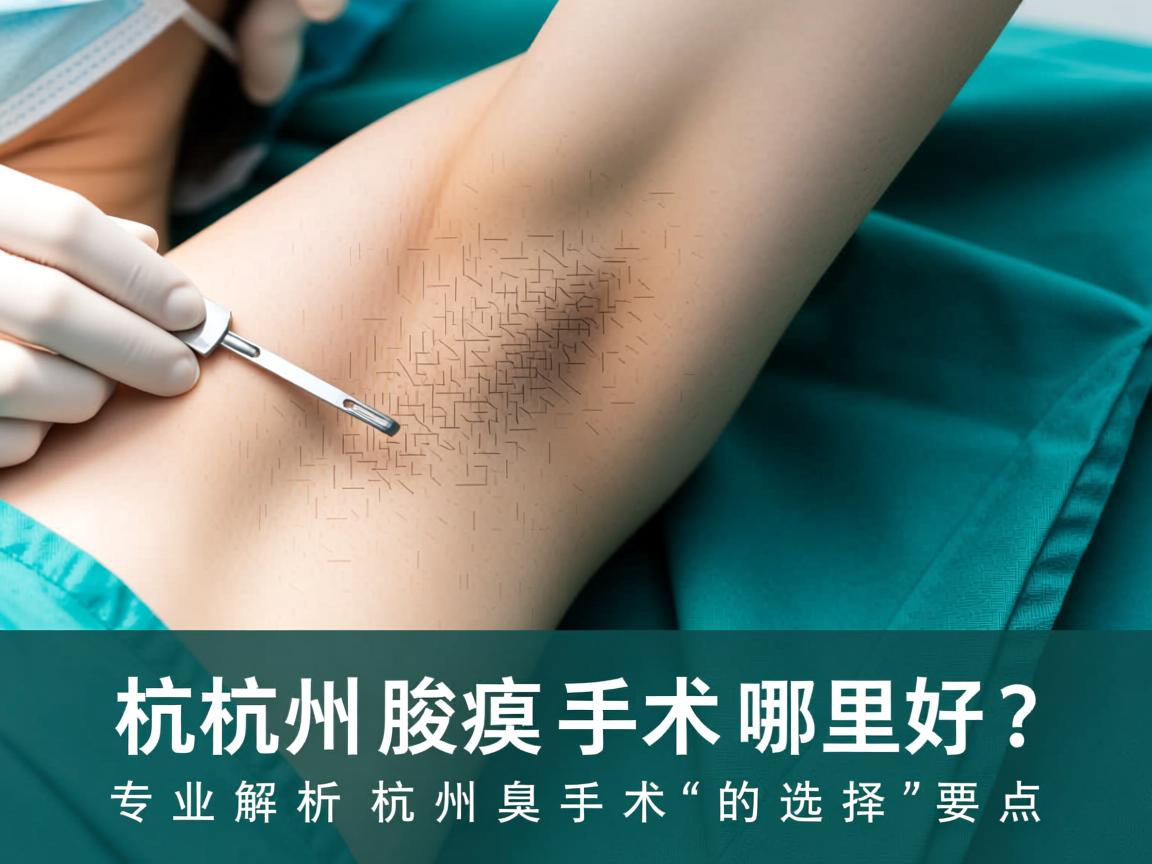 杭州腋臭手术哪里好?专业解析杭州腋臭手术的选择要点 杭州腋臭手术哪里好?专业解析杭州腋臭手术的选择要点
