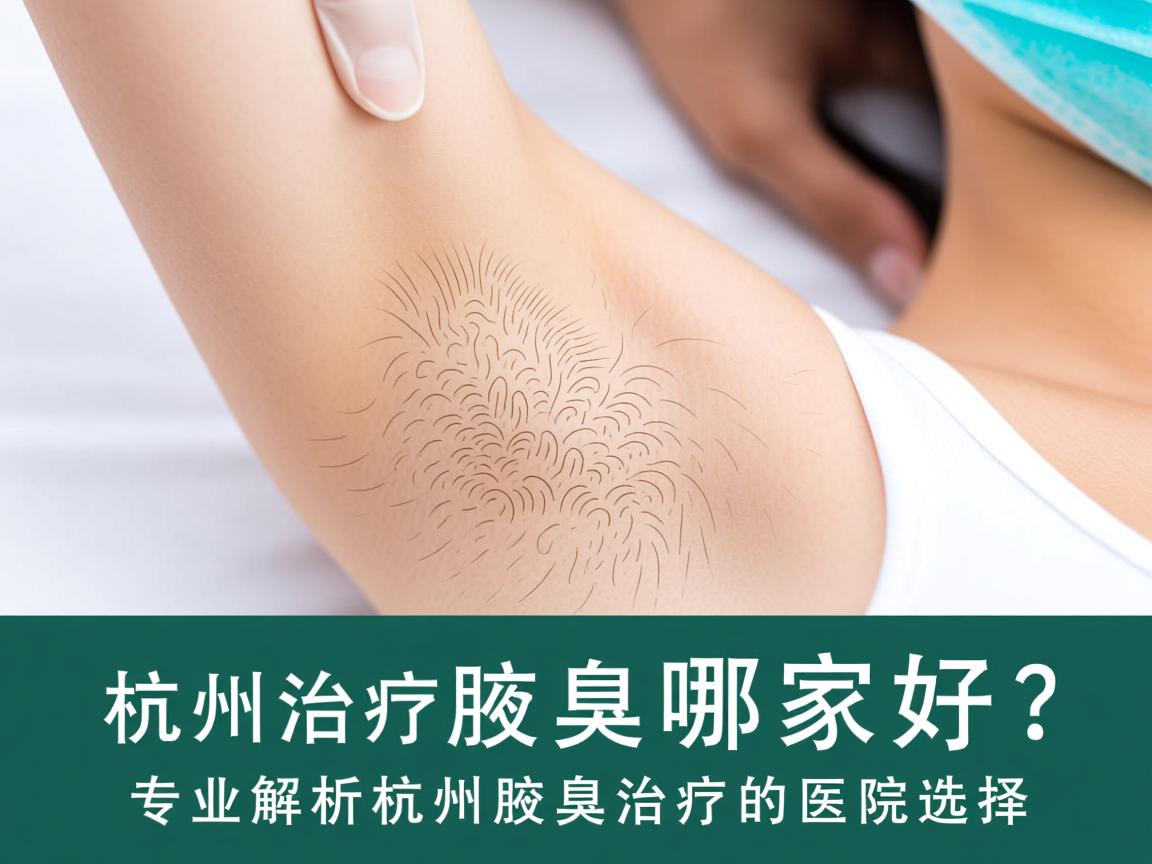 杭州治疗腋臭哪家好?专业解析杭州腋臭治疗的医院选择 杭州治疗腋臭哪家好?专业解析杭州腋臭治疗的医院选择