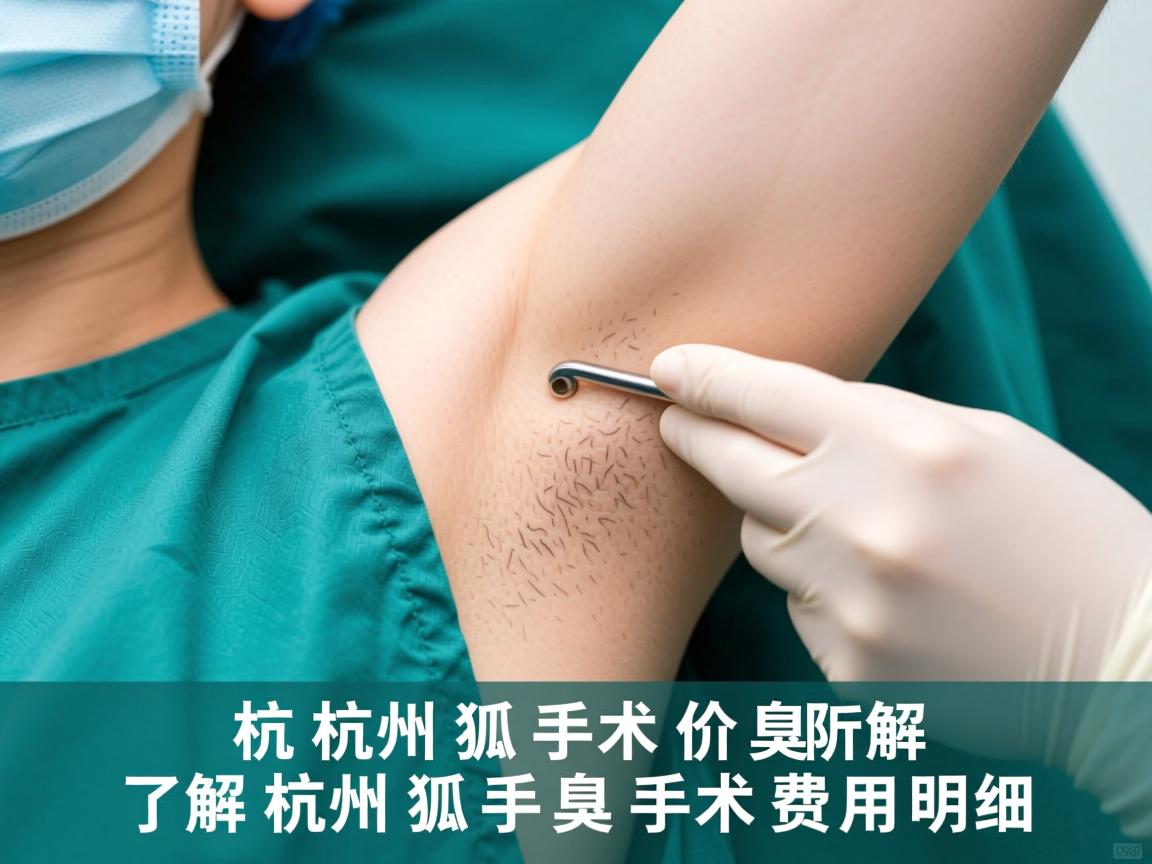 杭州狐臭手术价格解析,了解杭州狐臭手术费用明细 杭州狐臭手术价格解析,了解杭州狐臭手术费用明细