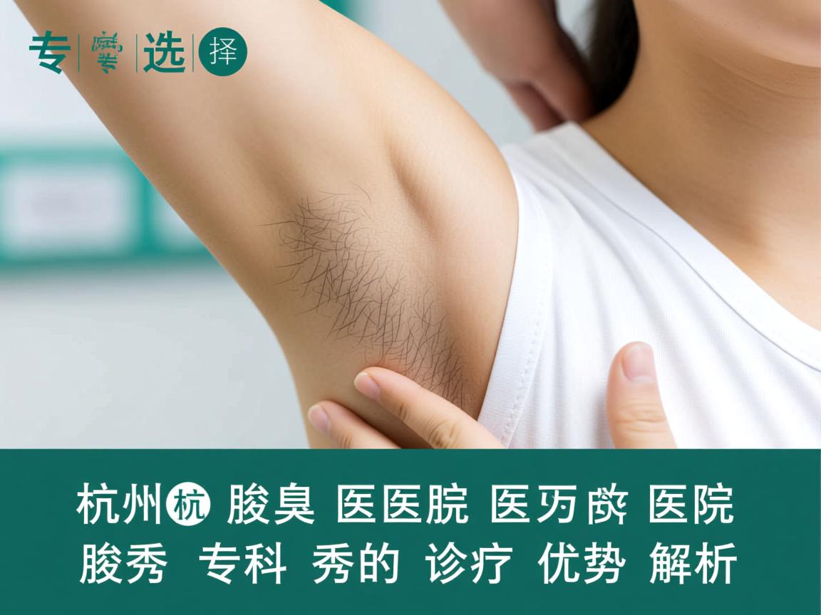 杭州腋臭医院专业选择,杭州腋臭医院腋秀专科的诊疗优势解析 杭州腋臭医院专业选择,杭州腋臭医院腋秀专科的诊疗优势解析