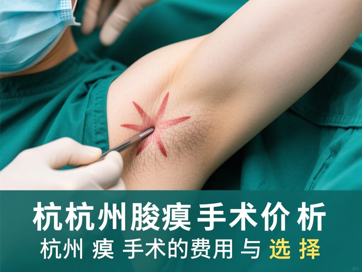 杭州腋臭手术价格解析，了解杭州腋臭手术的费用与选择