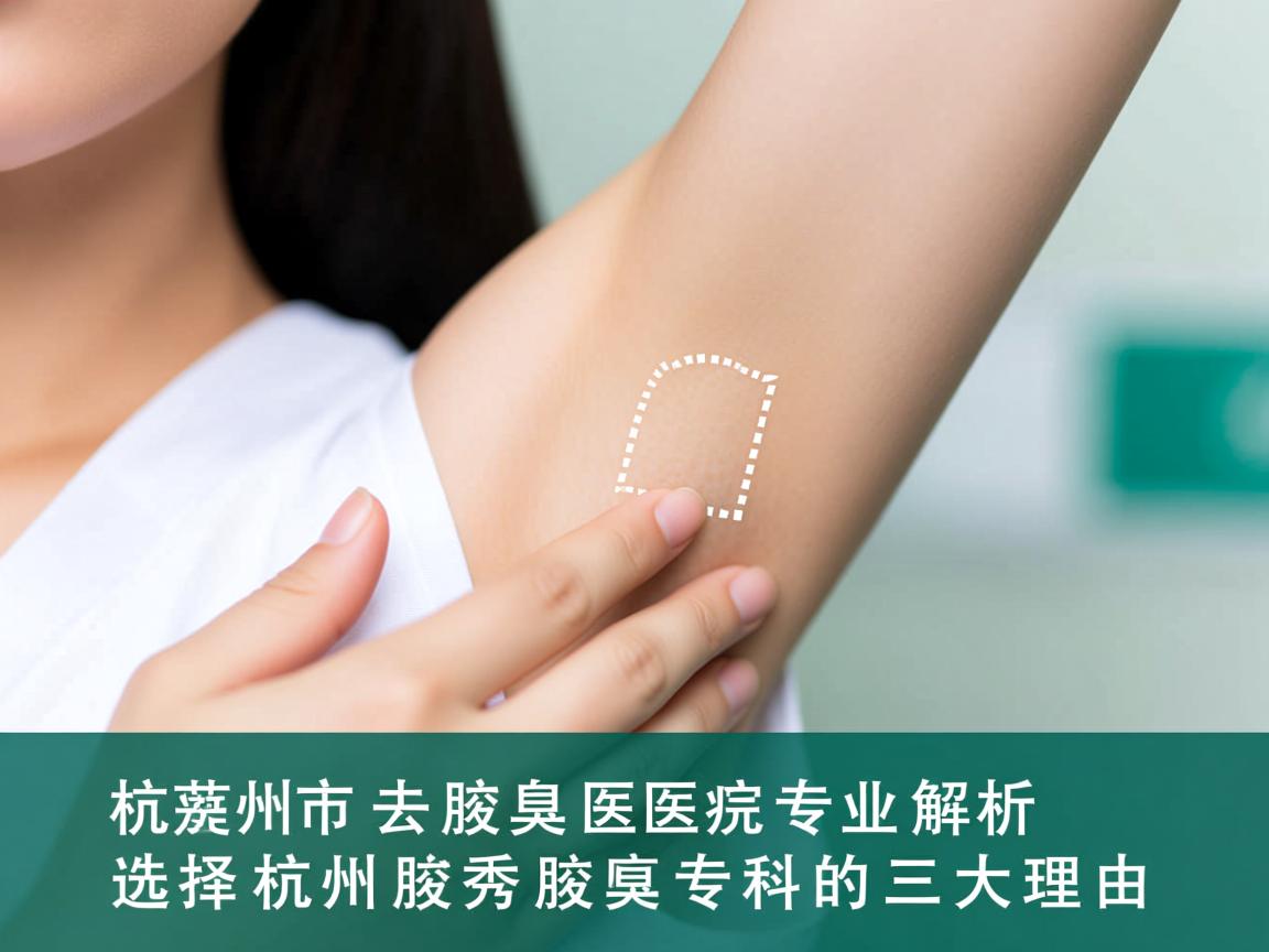 杭州市去腋臭医院专业解析,选择杭州腋秀腋臭专科的三大理由 杭州市去腋臭医院专业解析,选择杭州腋秀腋臭专科的三大理由