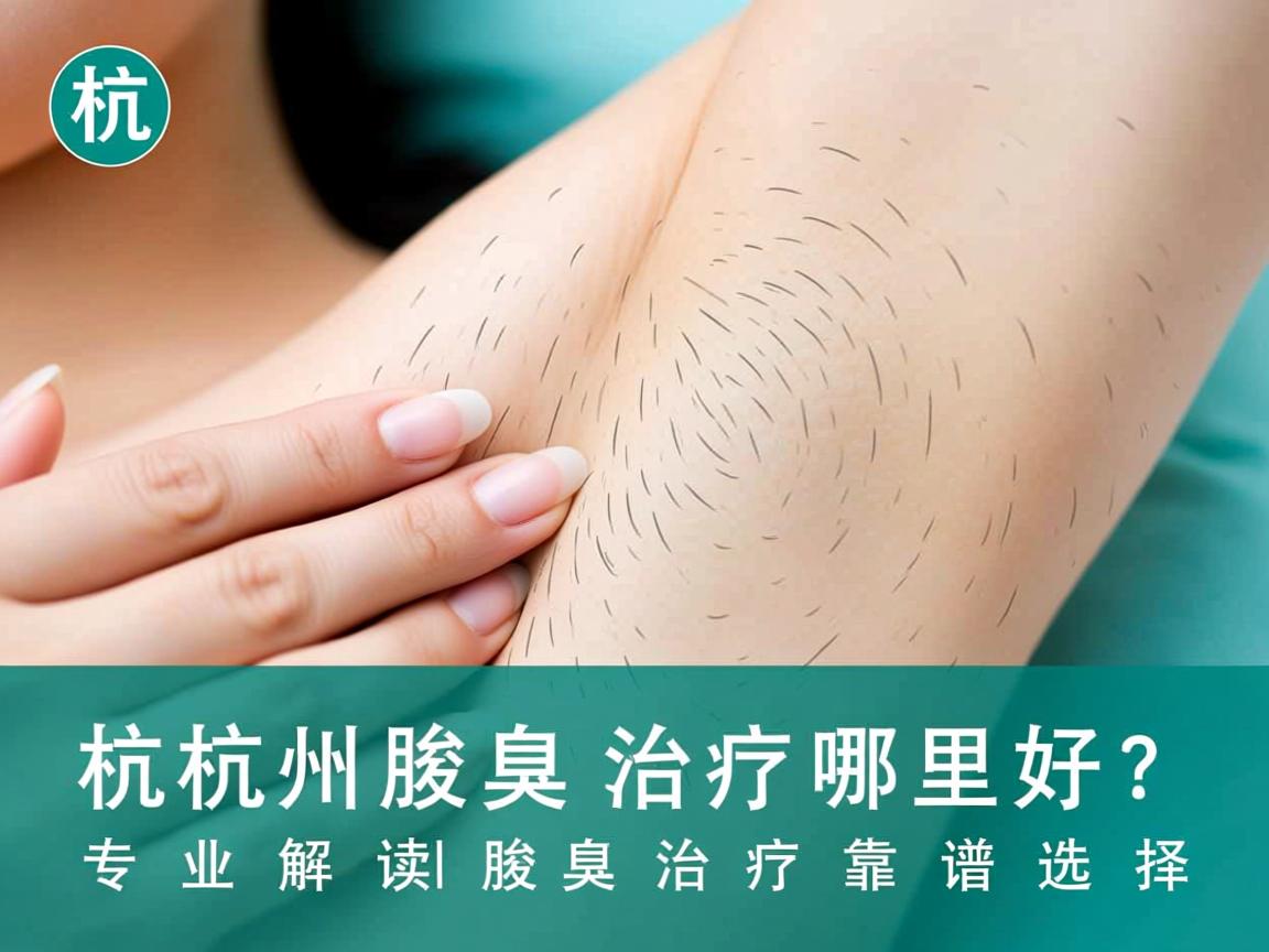 杭州腋臭治疗哪里好?专业解读杭州腋臭治疗的靠谱选择 杭州腋臭治疗哪里好?专业解读杭州腋臭治疗的靠谱选择