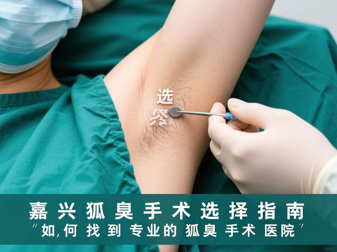 嘉兴狐臭手术选择指南，如何找到专业的狐臭手术医院