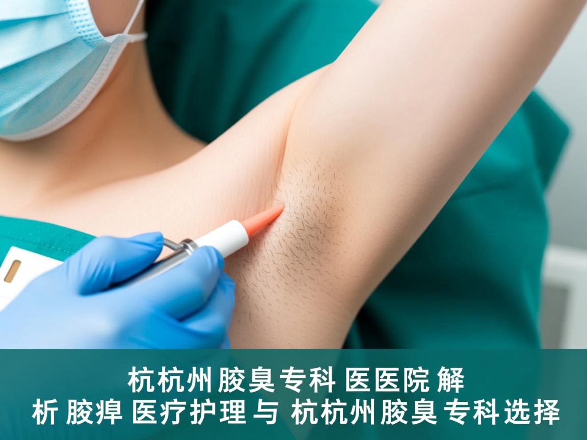 杭州腋臭专科医院，专业解析腋臭医疗护理与杭州腋臭专科选择