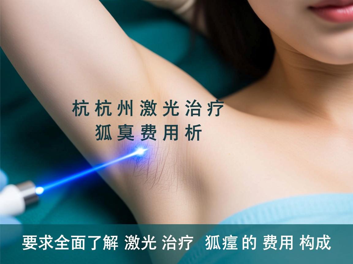 杭州激光治疗狐臭费用解析，全面了解激光治疗狐臭的费用构成