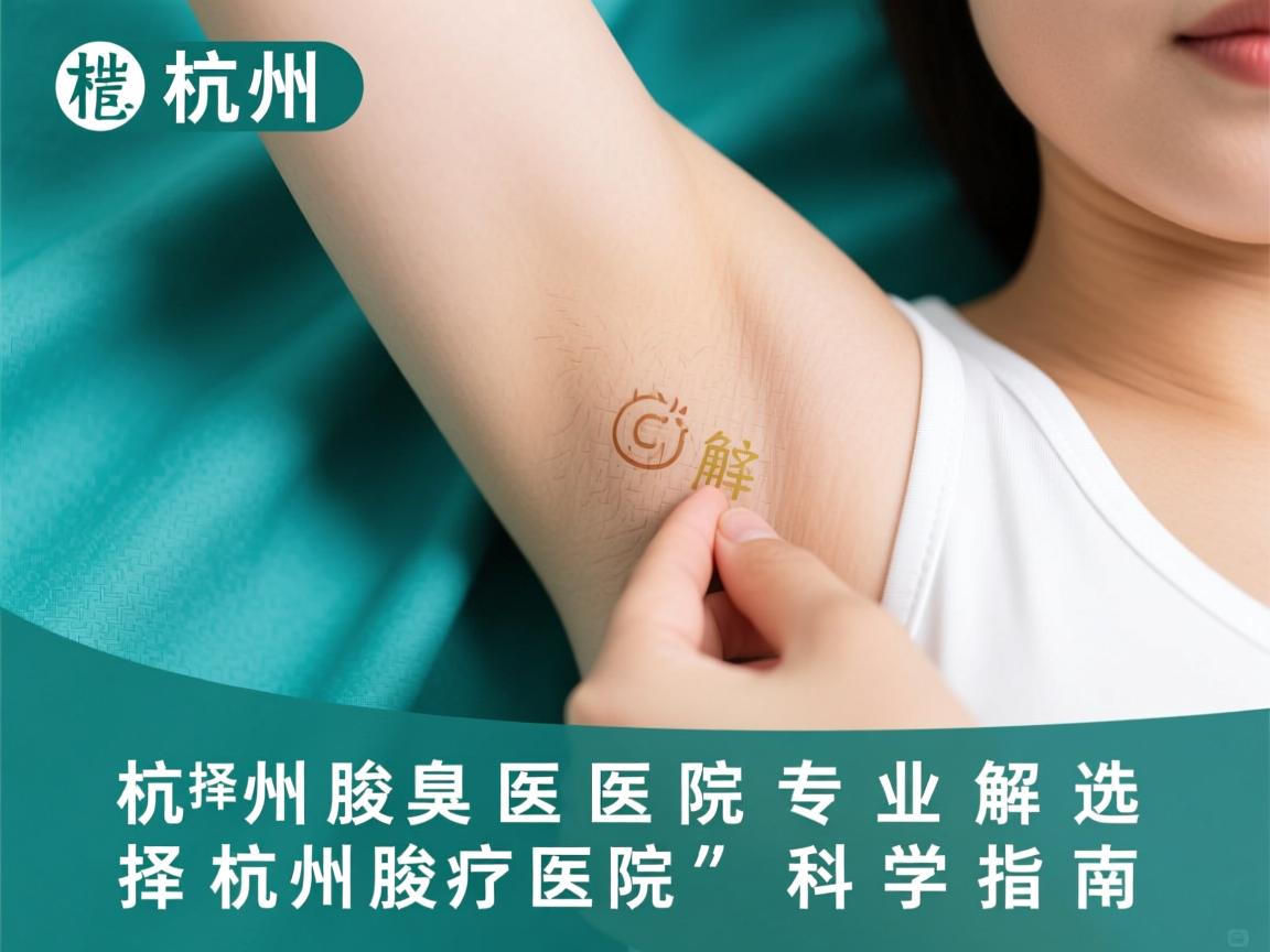 杭州腋臭医院专业解读,选择杭州腋臭医院的科学指南 杭州腋臭医院专业解读,选择杭州腋臭医院的科学指南