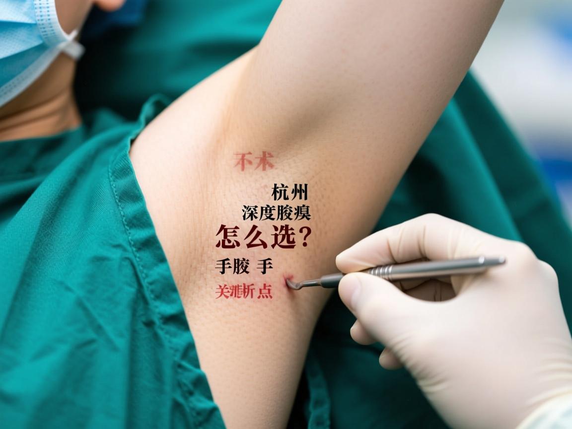 杭州腋臭手术怎么选?深度解析杭州腋臭手术的关键点 杭州腋臭手术怎么选?深度解析杭州腋臭手术的关键点