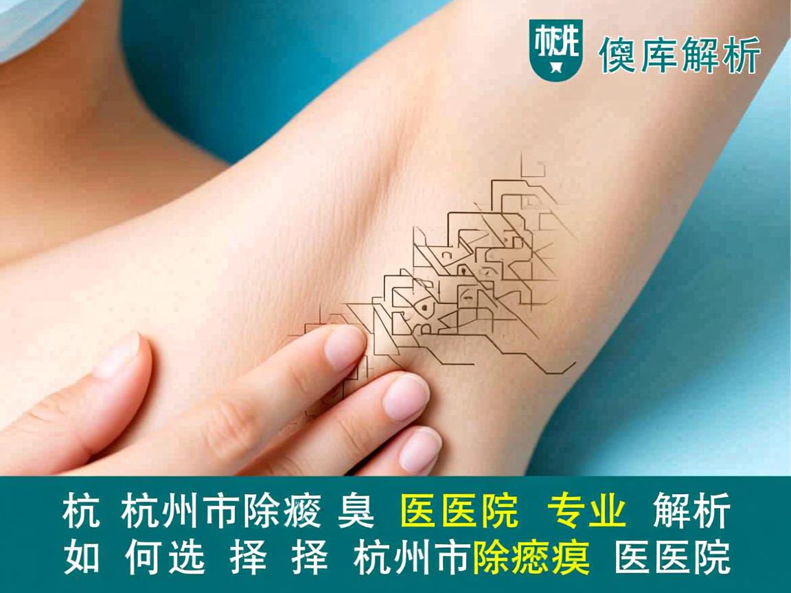 杭州市除腋臭医院专业解析,如何选择杭州市除腋臭医院 杭州市除腋臭医院专业解析,如何选择杭州市除腋臭医院