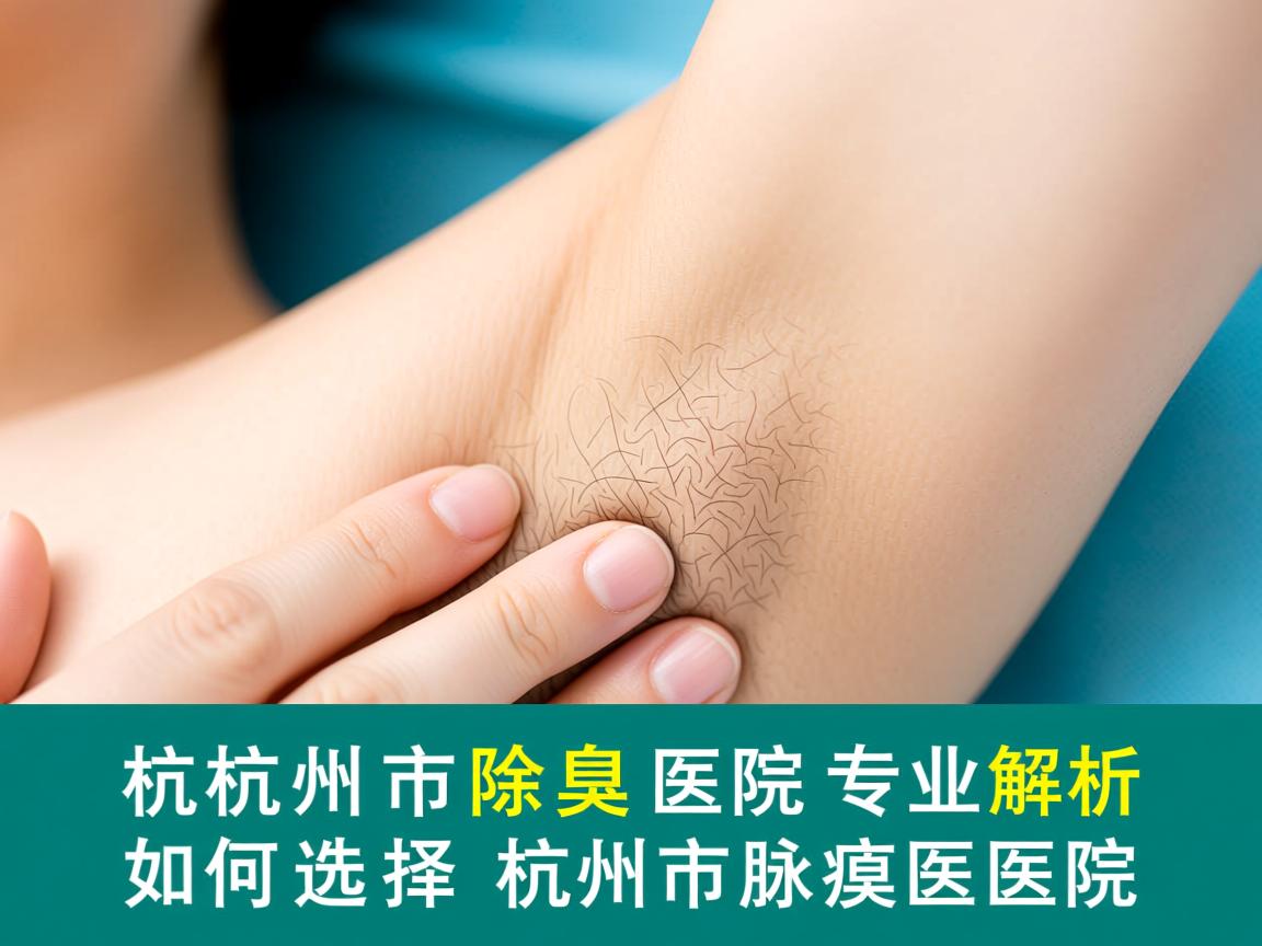 杭州市除腋臭医院专业解析,如何选择杭州市除腋臭医院 杭州市除腋臭医院专业解析,如何选择杭州市除腋臭医院