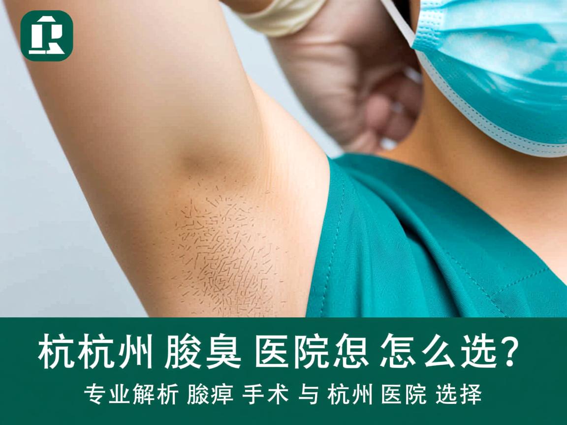 杭州腋臭医院怎么选?专业解析腋臭手术与杭州医院选择 杭州腋臭医院怎么选?专业解析腋臭手术与杭州医院选择