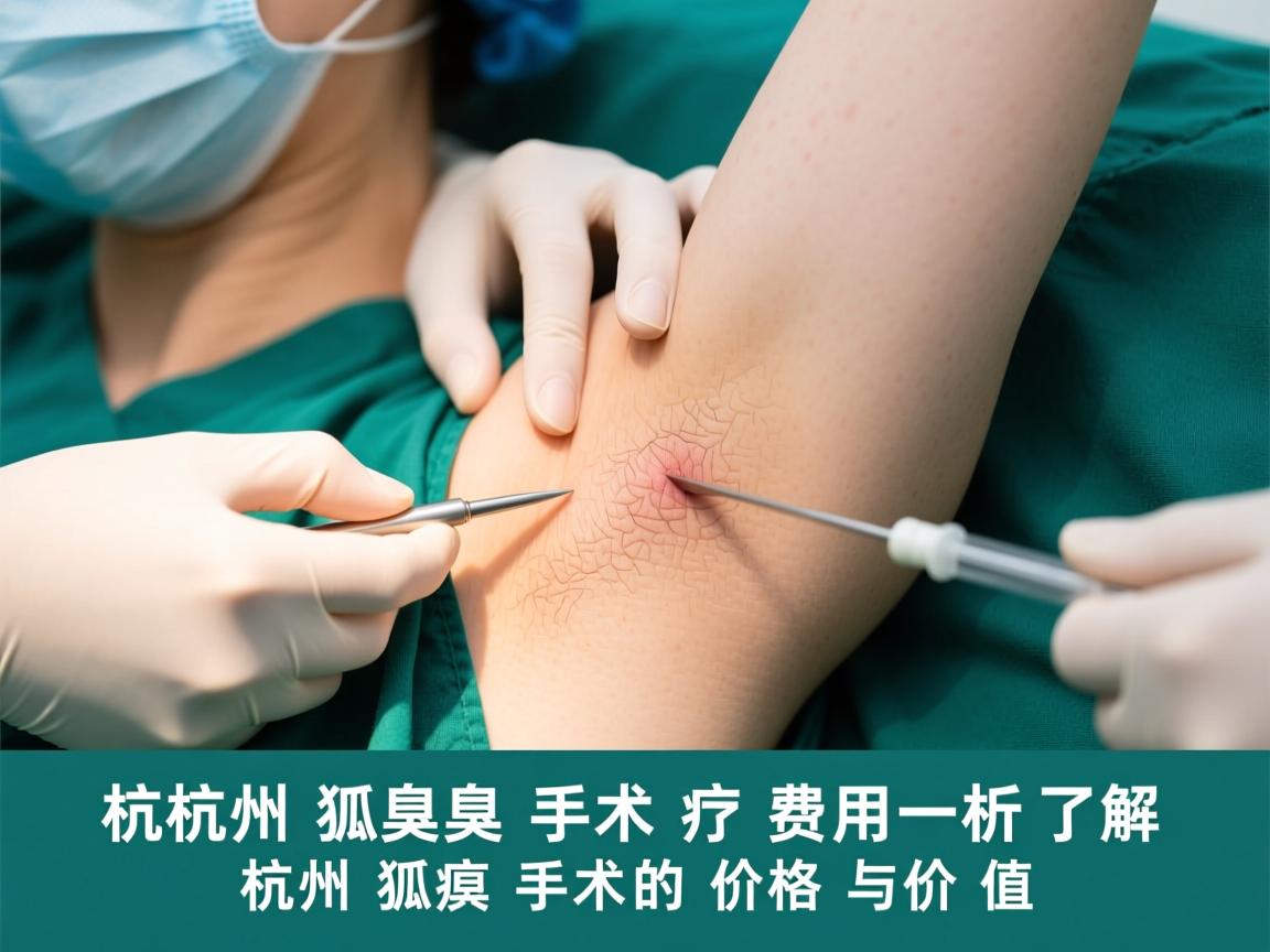 杭州狐臭手术费用解析，了解杭州狐臭手术的价格与价值