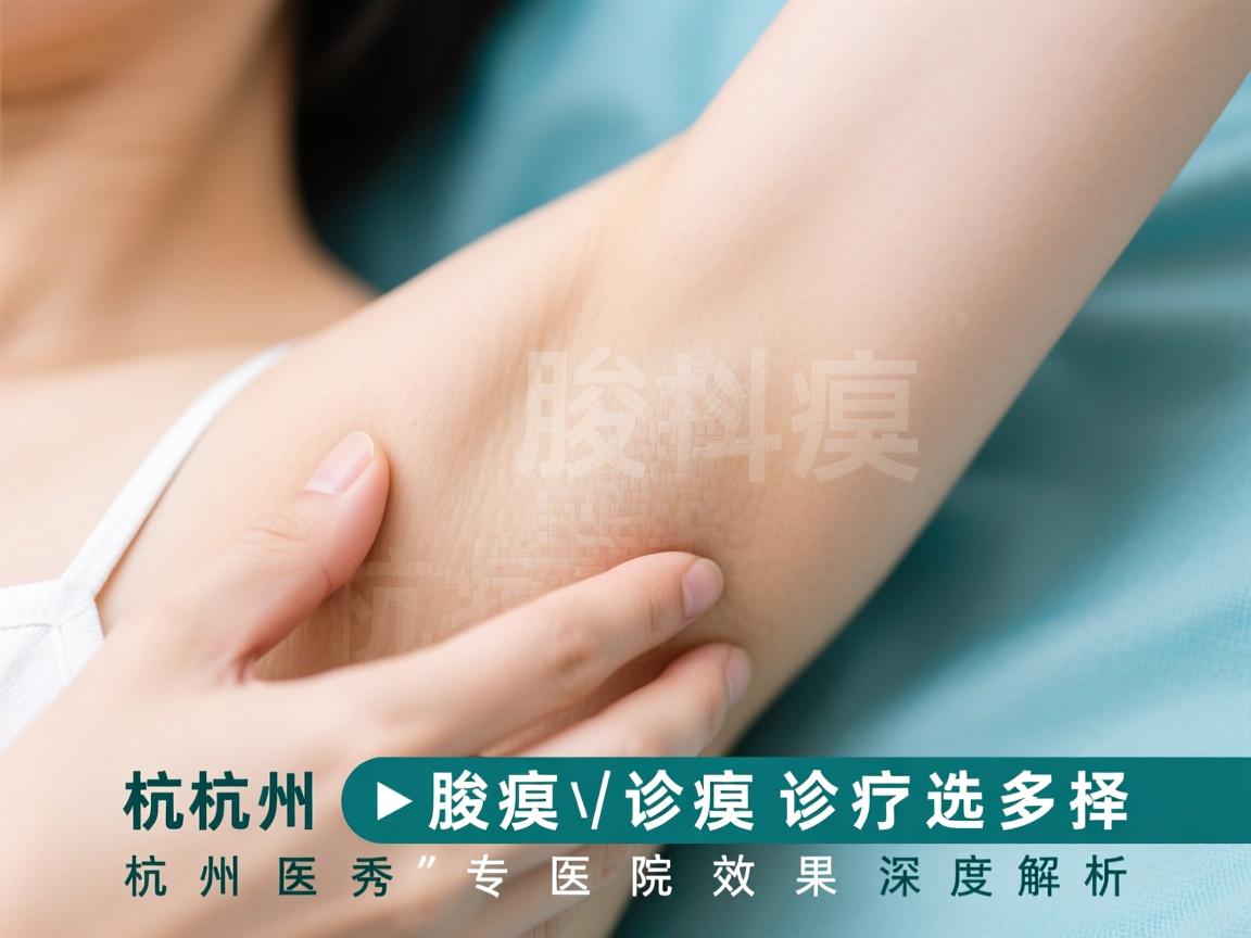 杭州腋臭诊疗选择,杭州腋秀专科医院效果深度解析 杭州腋臭诊疗选择,杭州腋秀专科医院效果深度解析
