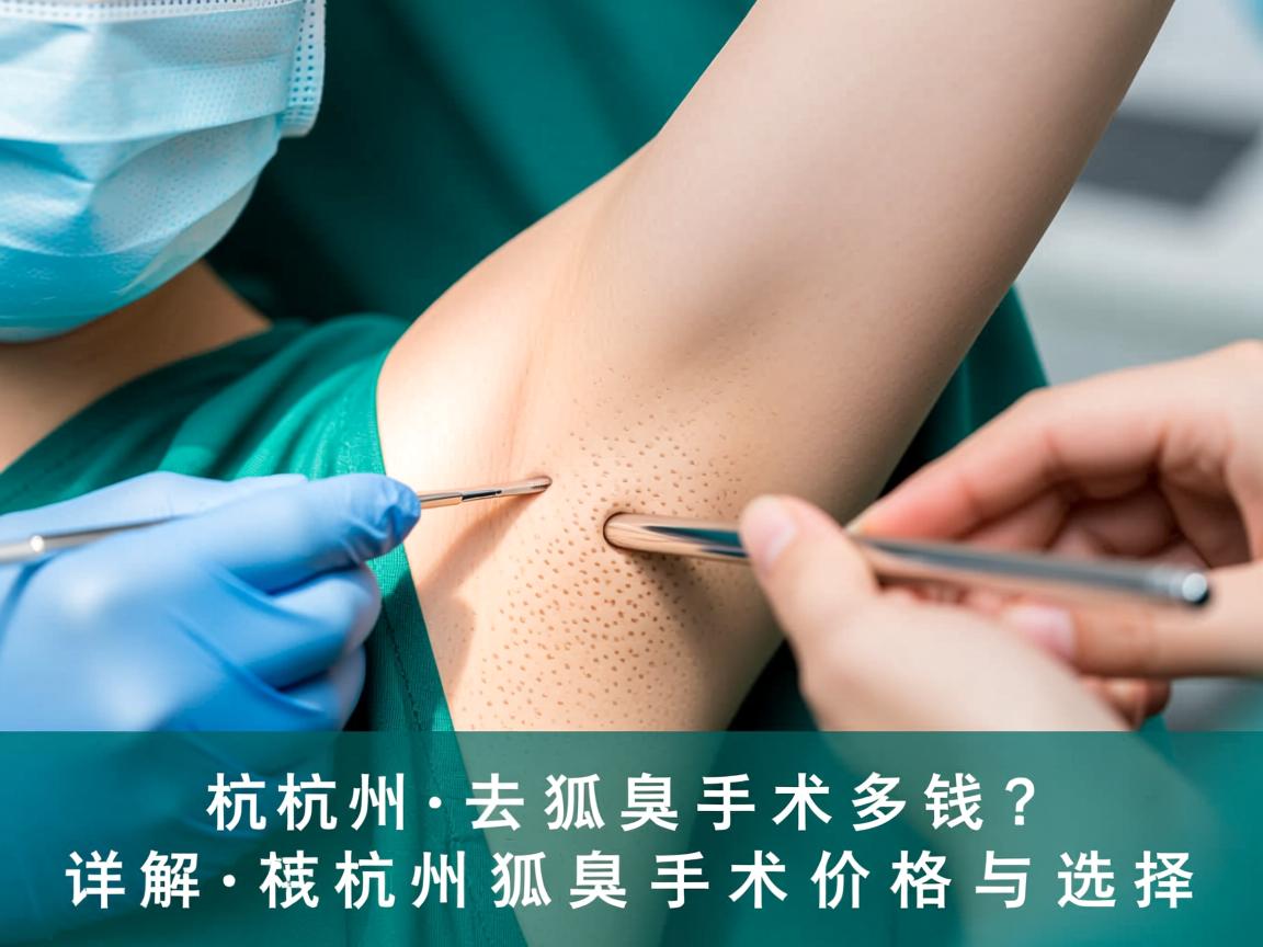 杭州去狐臭手术多钱?详解杭州狐臭手术价格与选择 杭州去狐臭手术多钱?详解杭州狐臭手术价格与选择