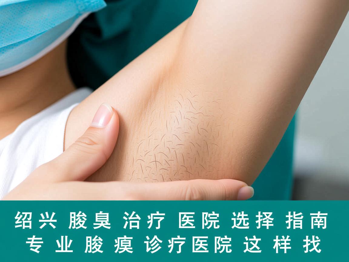 绍兴腋臭治疗医院选择指南，专业腋臭诊疗医院这样找