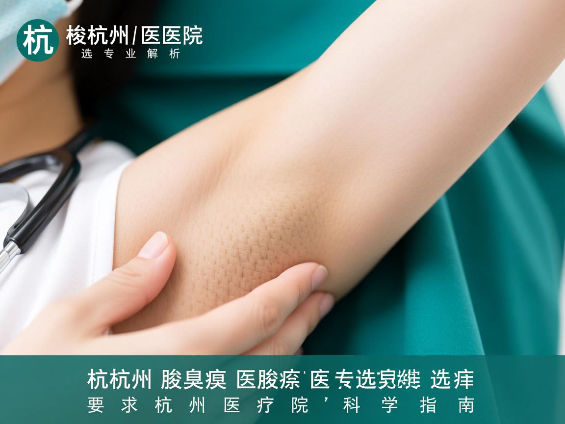 杭州腋臭医院专业解析,选择杭州腋臭医院的科学指南 杭州腋臭医院专业解析,选择杭州腋臭医院的科学指南