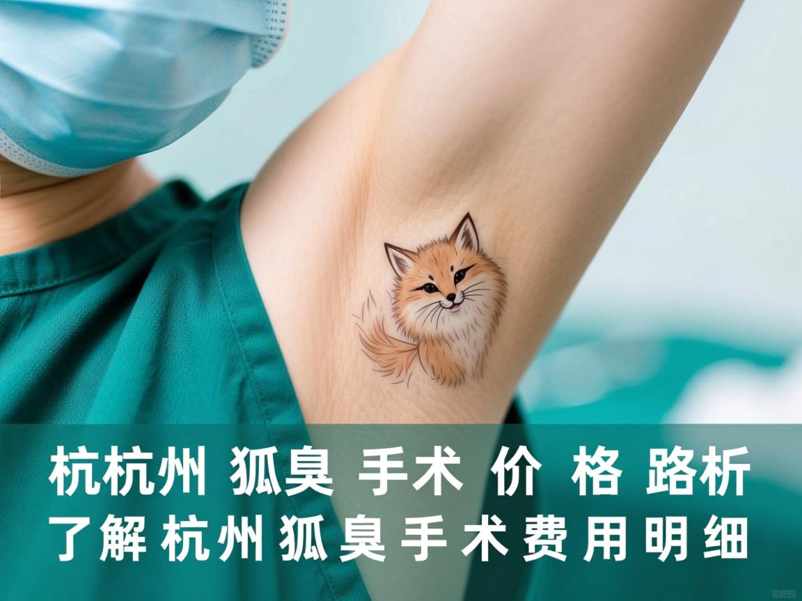 杭州狐臭手术价格解析,了解杭州狐臭手术费用明细 杭州狐臭手术价格解析,了解杭州狐臭手术费用明细
