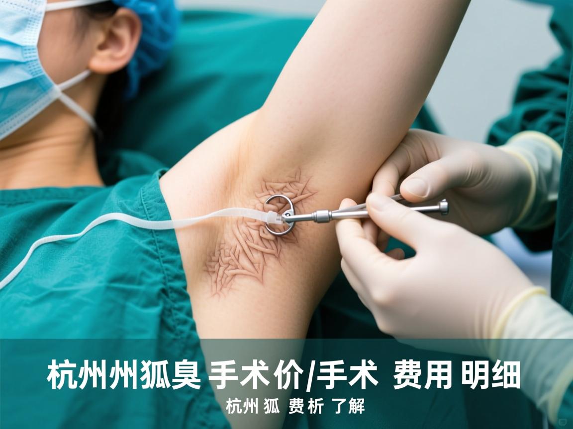 杭州狐臭手术价格解析,了解杭州狐臭手术费用明细 杭州狐臭手术价格解析,了解杭州狐臭手术费用明细