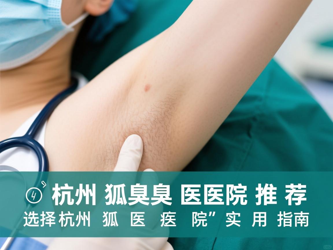 杭州狐臭医院推荐,选择杭州狐臭医院的实用指南 杭州狐臭医院推荐,选择杭州狐臭医院的实用指南