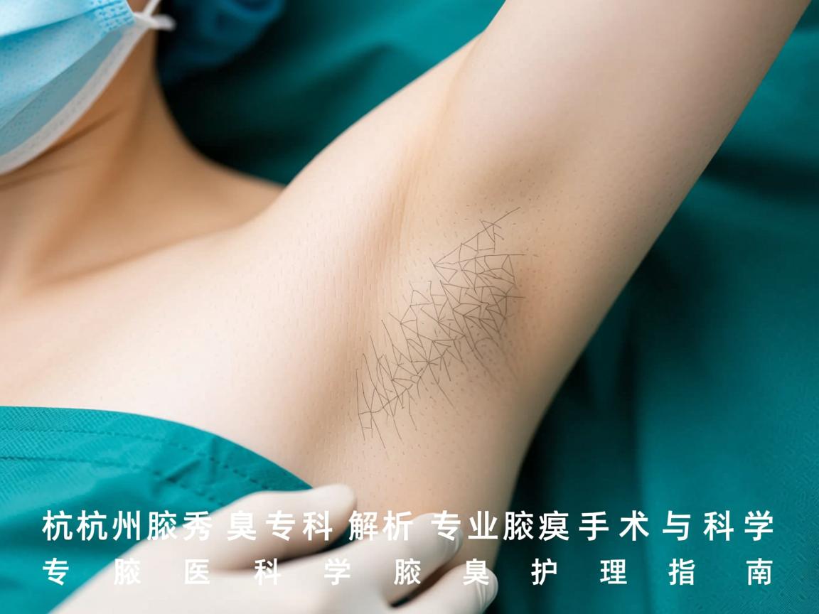 杭州腋秀腋臭专科解析，专业腋臭手术与科学腋臭护理指南