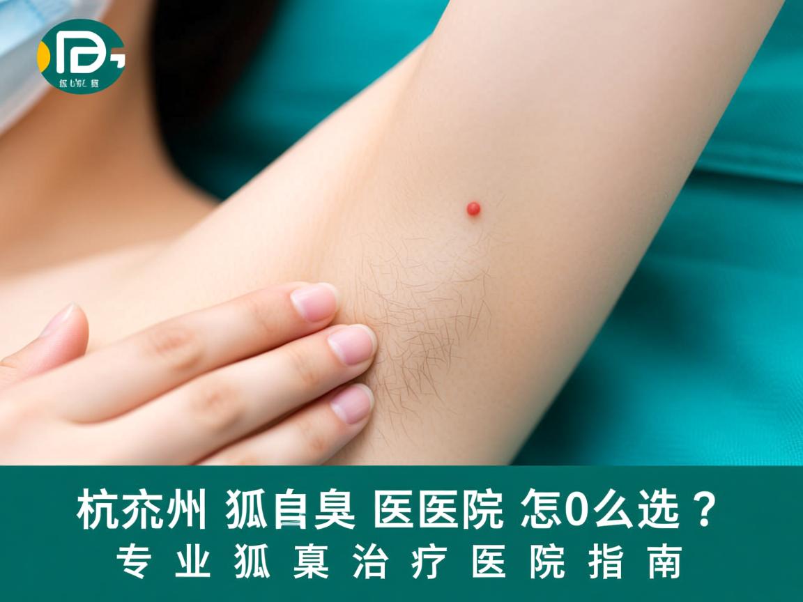 杭州狐臭医院怎么选？专业狐臭治疗医院指南