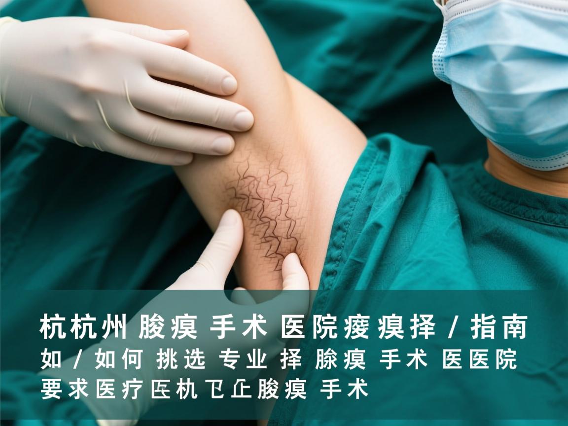 杭州腋臭手术医院选择指南,如何挑选专业腋臭手术医院 杭州腋臭手术医院选择指南,如何挑选专业腋臭手术医院