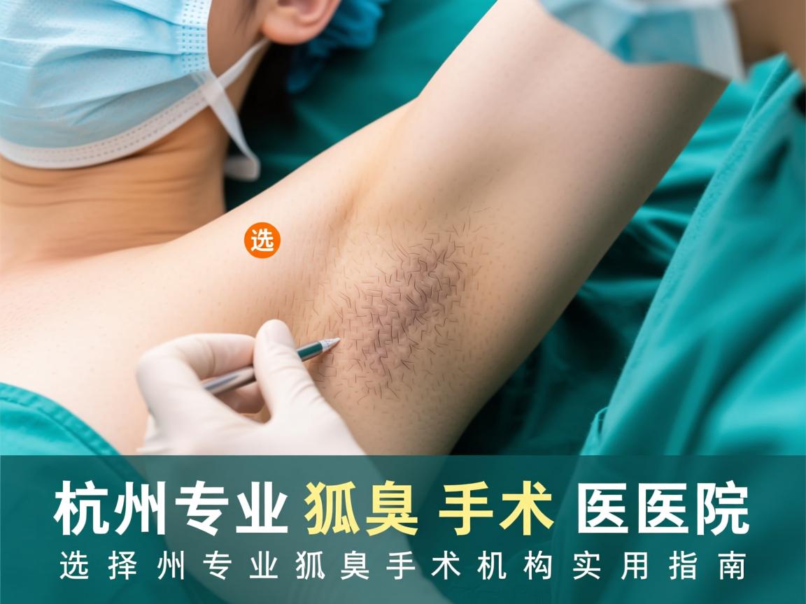 杭州专业狐臭手术医院，选择杭州专业狐臭手术机构的实用指南